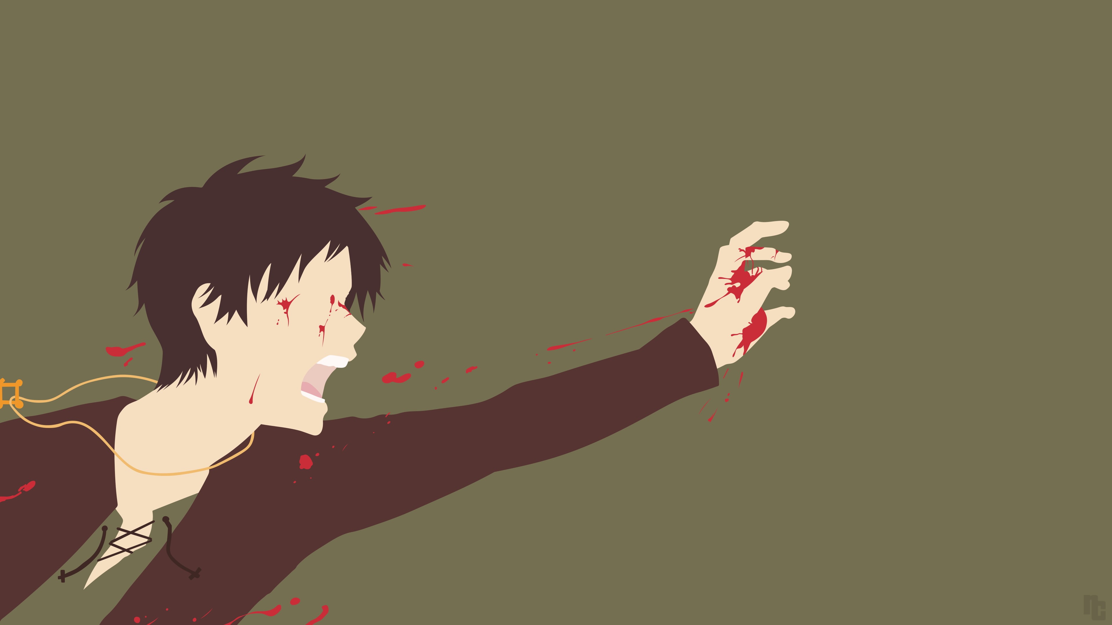 young women, nature, cut out, one person, Shingeki no Kyojin, copy space, anime, young adult, arts culture and entertainment, women, minimalism, real people, HD Wallpaper