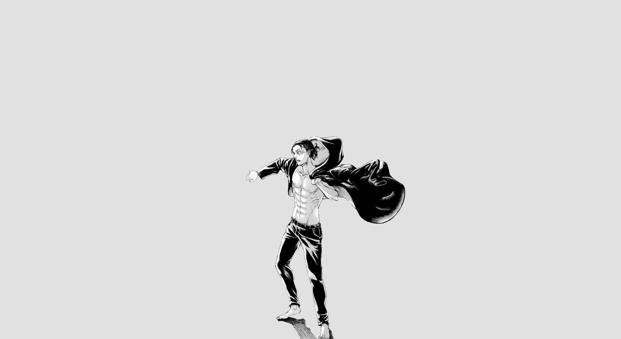 1080P, anime boys, season 4, Eren Jeager, Shingeki no Kyojin, HD Wallpaper