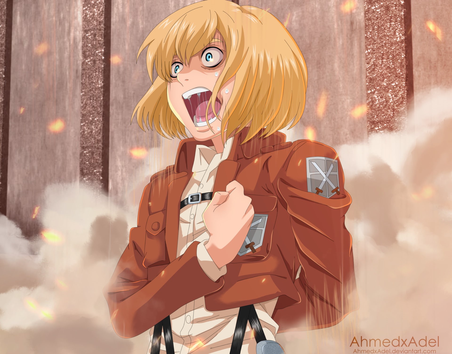 1080P, Armin Arlert, Attack On Titan, Anime, HD Wallpaper