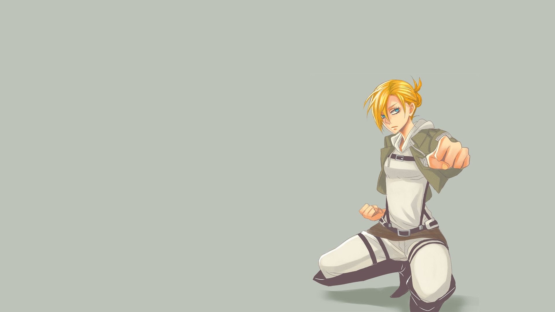 Attack On Titan, Annie Leonhart, 1080P, Anime, HD Wallpaper