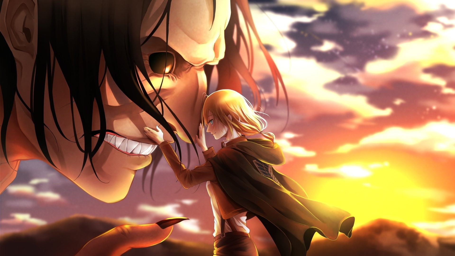 Attack On Titan, Anime, 1080P, Ymir (Attack on Titan), Historia Reiss, HD Wallpaper