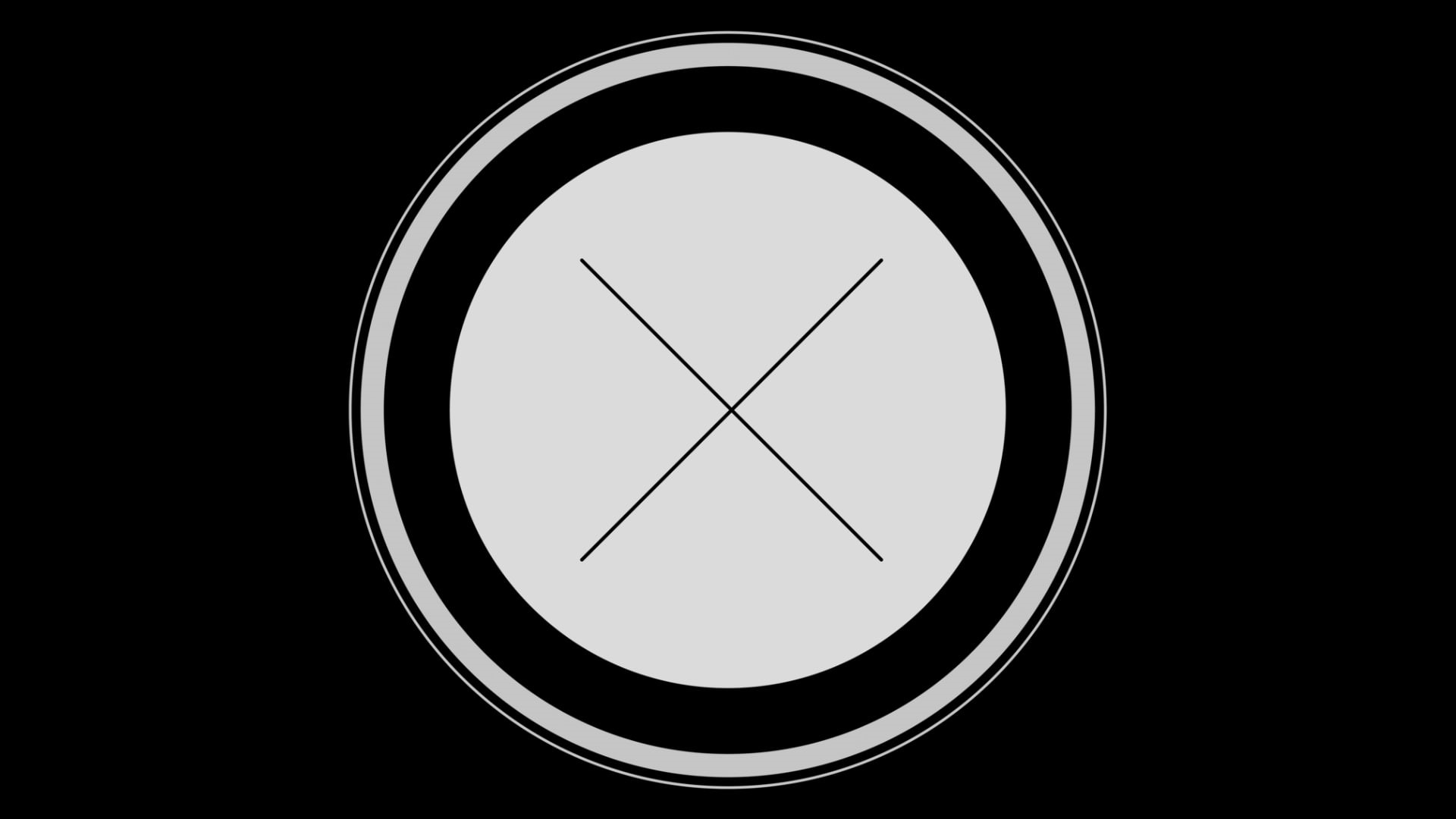logotype, 1080P, circle, cross, badge, HD Wallpaper