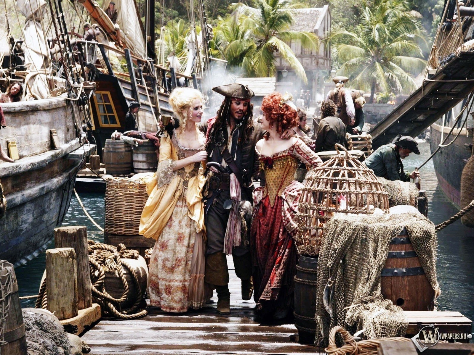 depp, caribbean, jack, pirates, johnny, 720P, captain, sparrow, HD Wallpaper