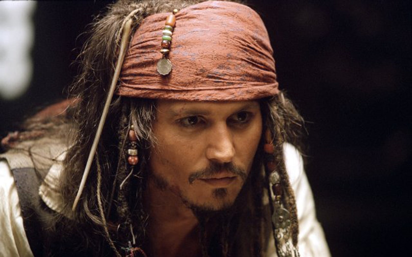 x, actors, Pirates of the Caribbean, men, caribbean, hd, pirates, captain, johnny, art, sparrow, 720P, jack, people, depp, HD Wallpaper
