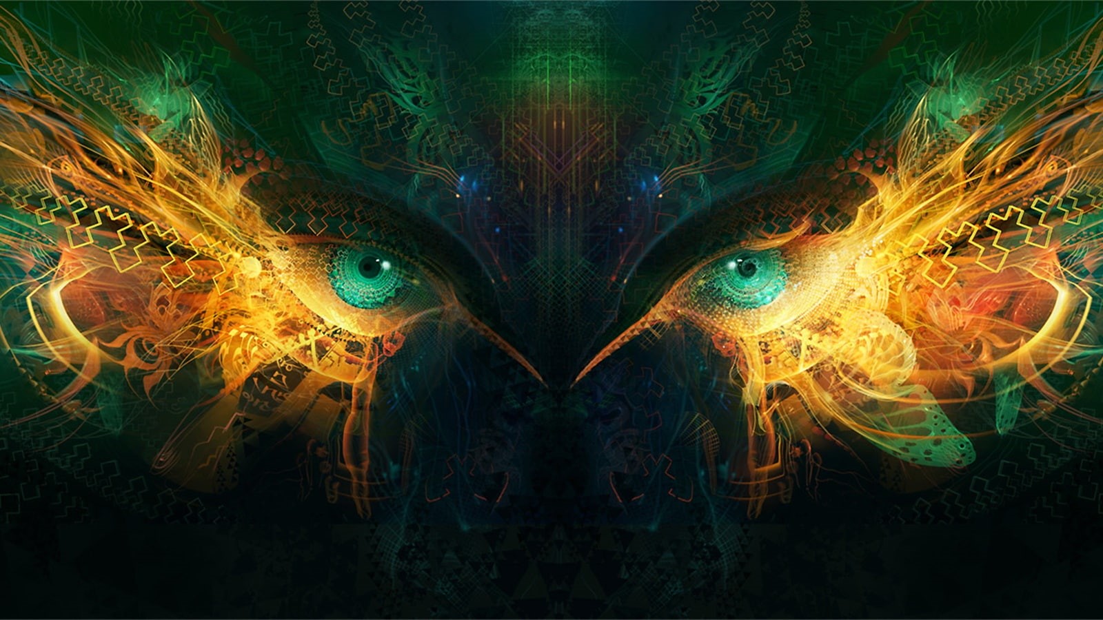 android, abstract, eyes, jones, hd, digital/artwork, 720P, HD Wallpaper