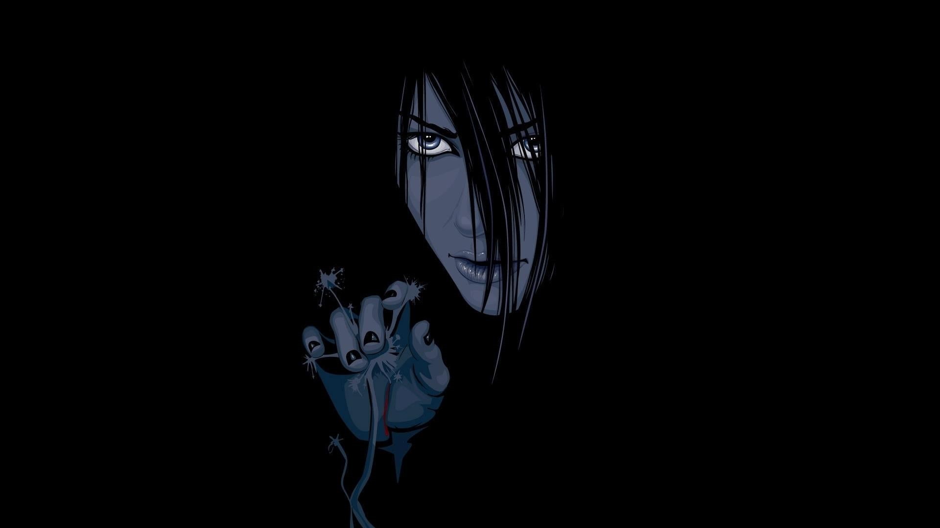 black, naruto shippuden, vertebrate, copy space, domestic animals, orochimaru, anime, no people, indoors, black background, 1080P, studio shot, mammal, HD Wallpaper