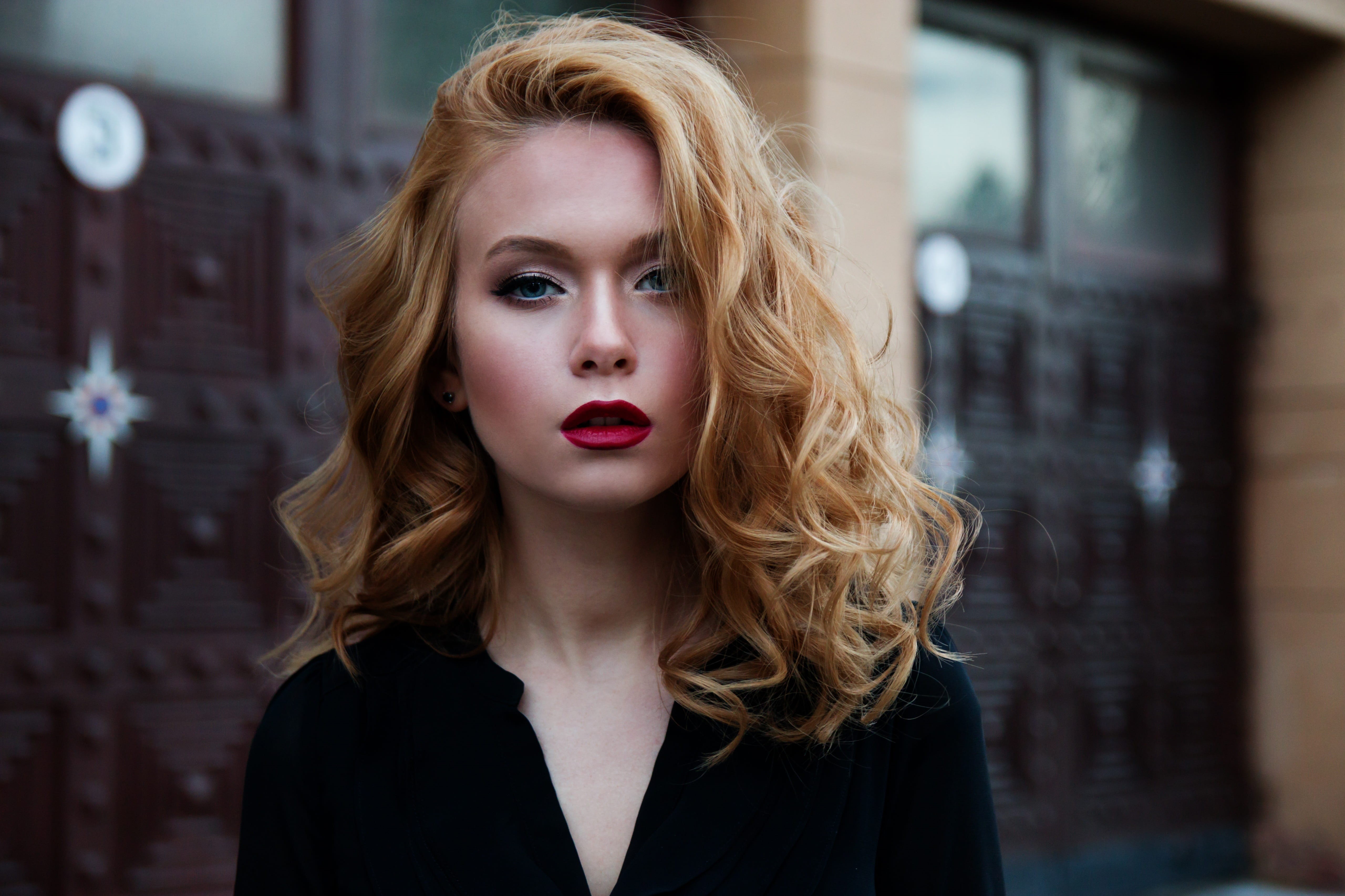 russian, lipstick, hairstyle, women, fashion, adult, 5K, female, red hair, human hair, blazer, beautiful woman, professional, human face, beauty, long hair, HD Wallpaper