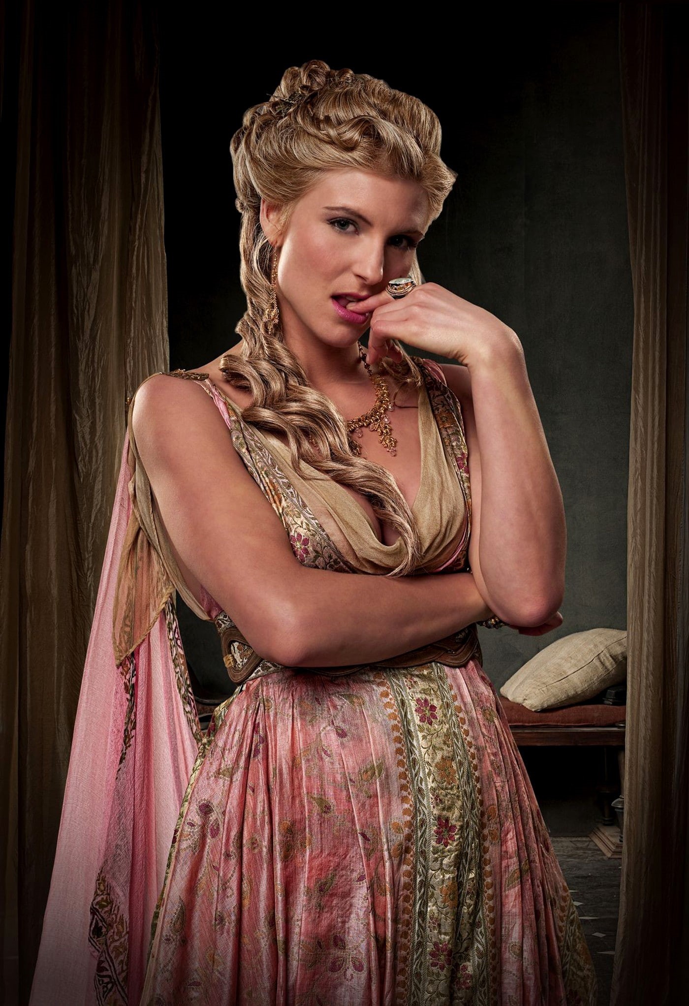 viva, Spartacus, tv series, tv, bianca, art, entertainment, x, series, 1080P, blood, hd, sand, Phone HD Wallpaper