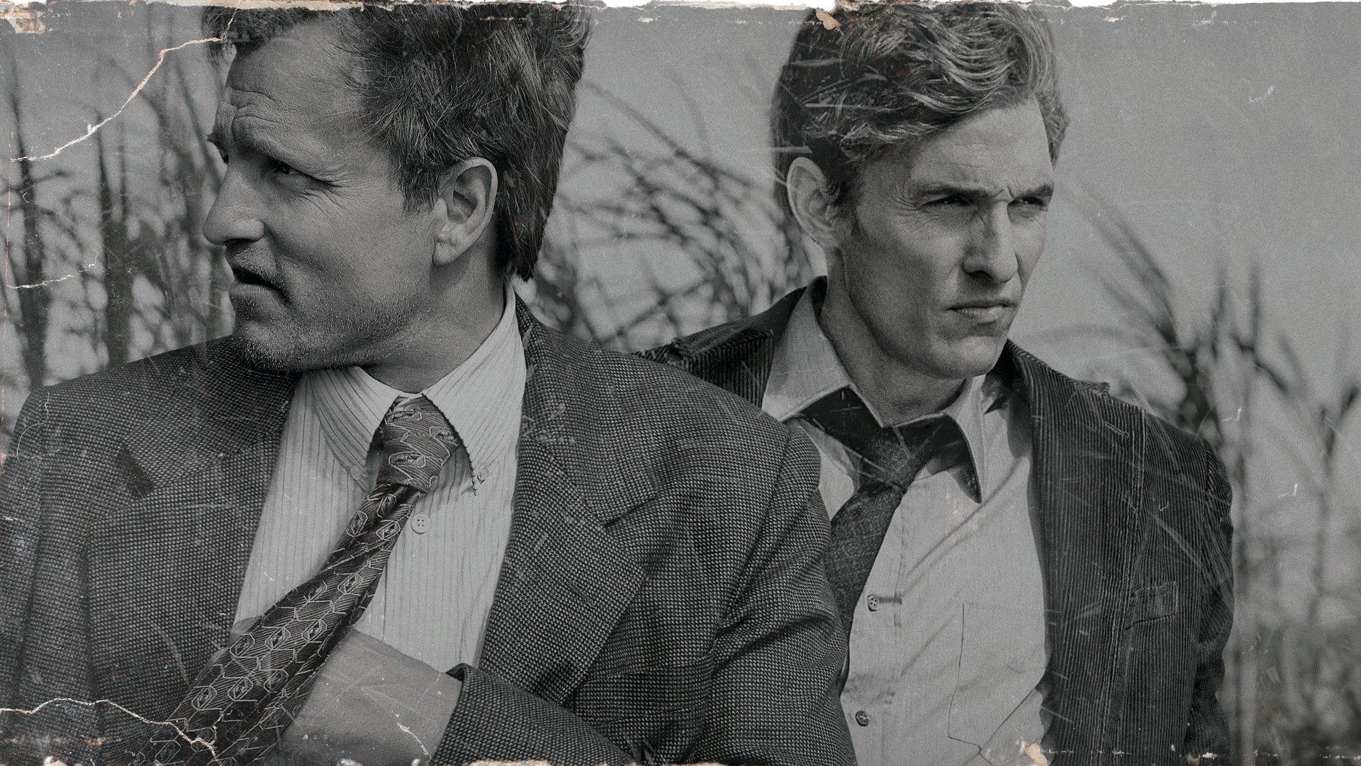 Matthew McConaughey, 1080P, True Detective, HBO, Woody Harrelson, HD Wallpaper