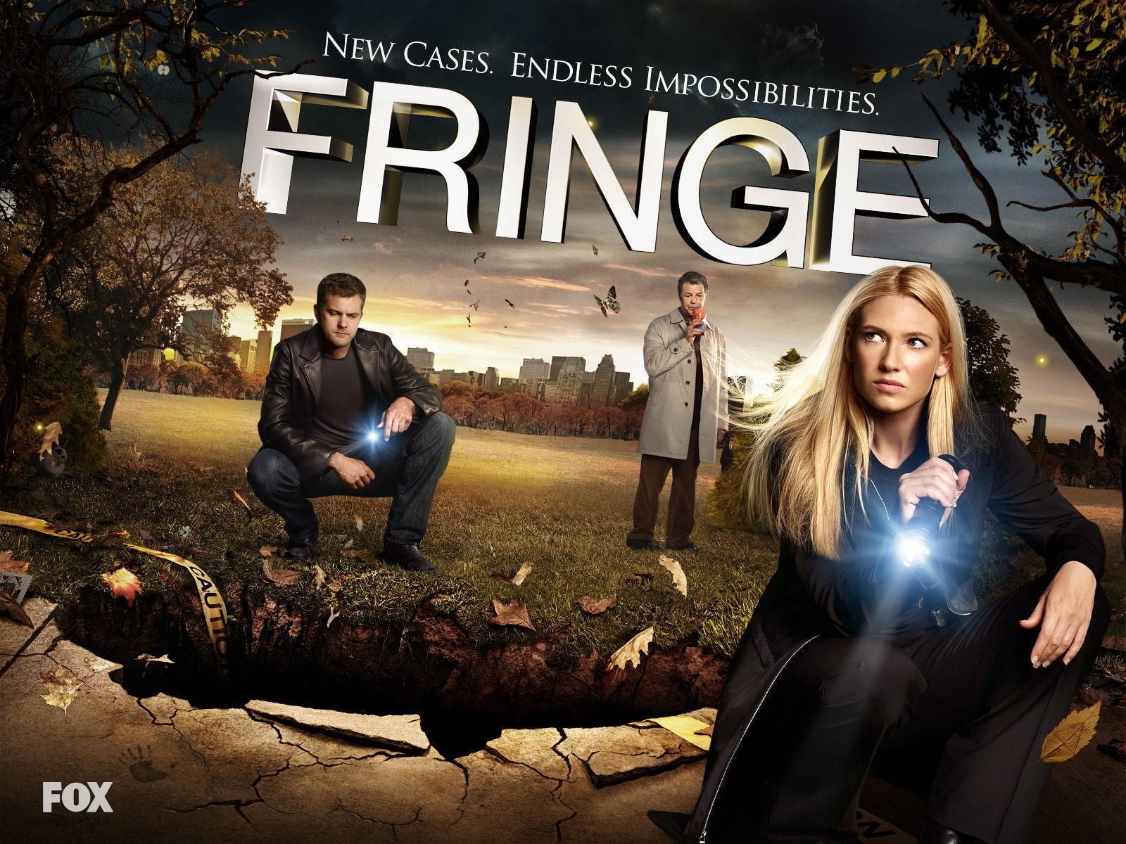 720P, Fringe (TV Series), Joshua Jackson, John Noble, Peter Bishop, Dr. Walter Bishop, Anna Torv, Olivia Dunham, HD Wallpaper