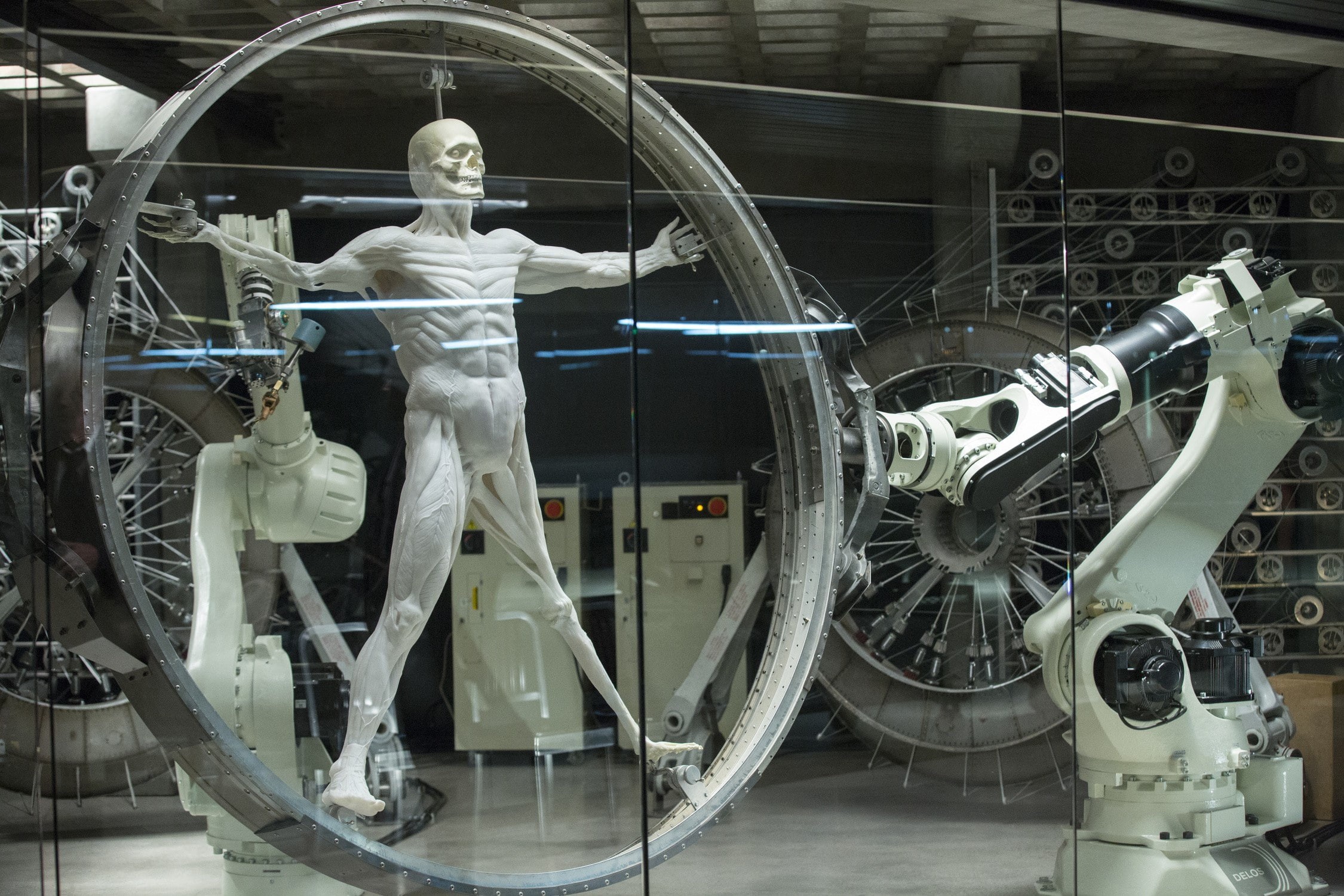 android, robot, TV series, western, W, biotechnology, 1080P, tissue, glass, series, farowest, Westworld, thematic park, wild west, nanotechnology, muscles, HD Wallpaper