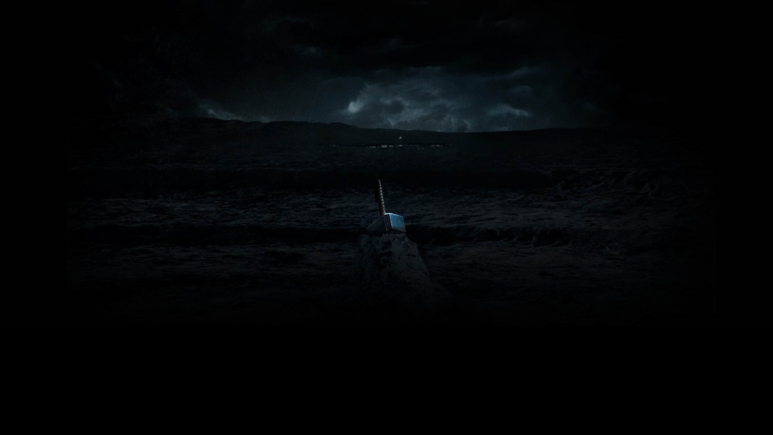 2K, thor, avengers, stone, hammer, HD Wallpaper