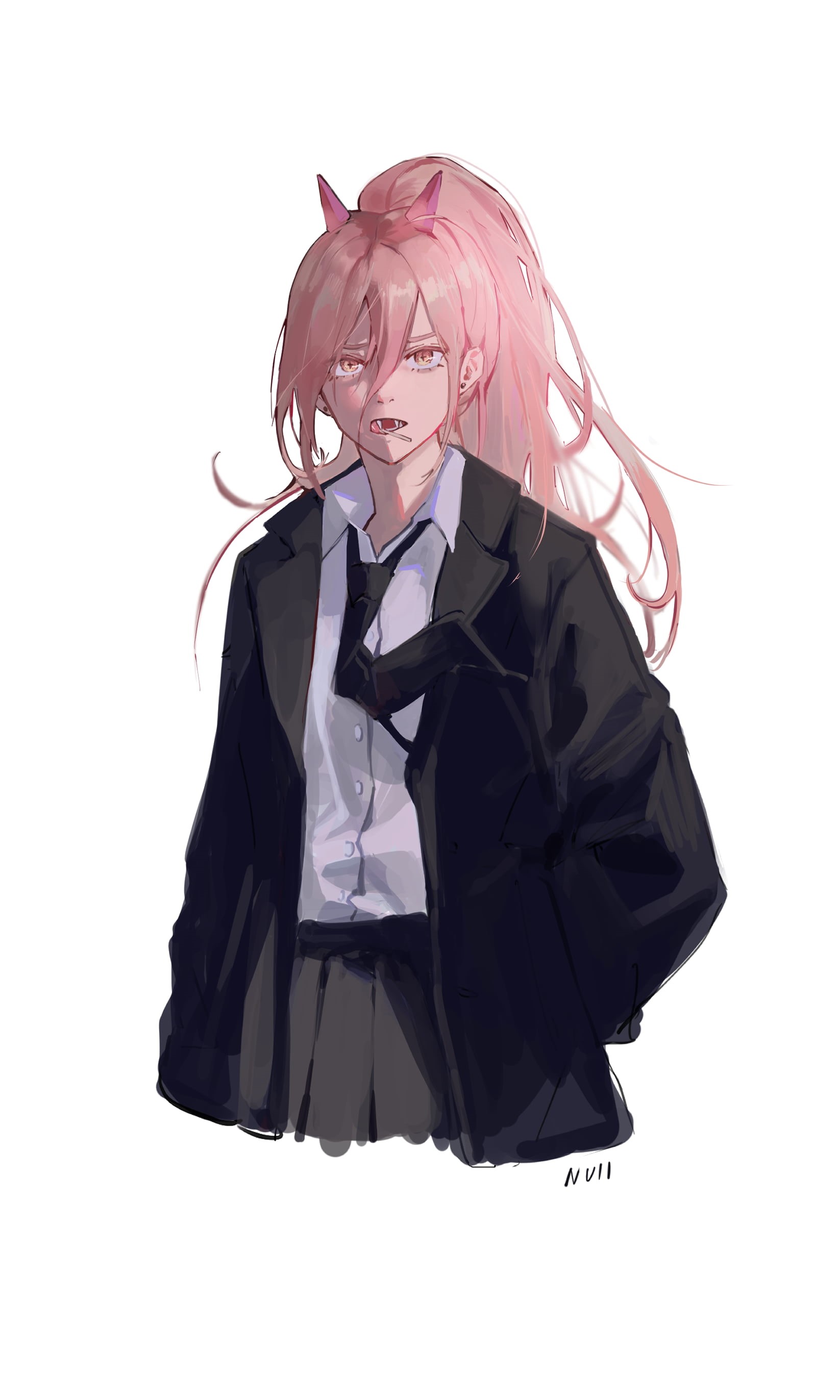Null, 2K, Power (Chainsaw Man), anime girls, anime, Phone HD Wallpaper