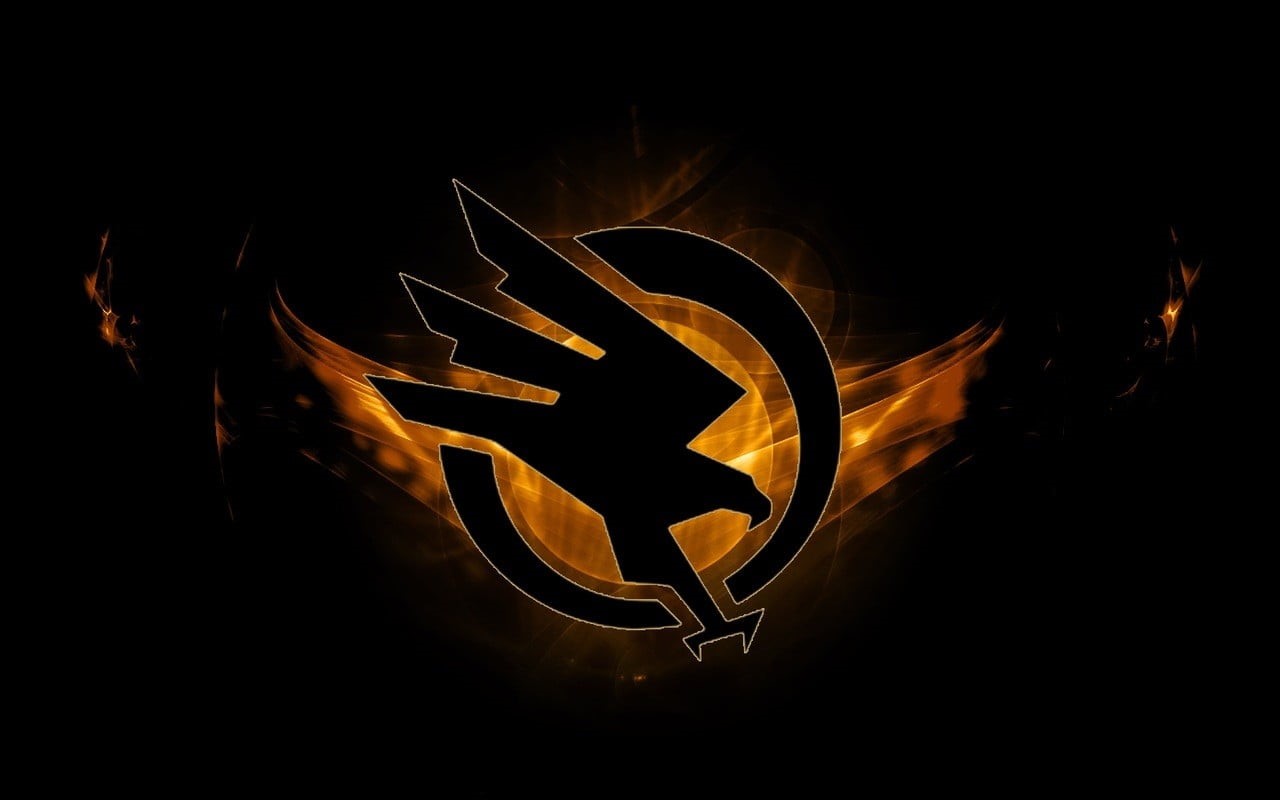 flame, print, 720P, orange color, dark, communication, studio shot, eagle, creativity, arts culture and entertainment, fire, burning, motion, long exposure, HD Wallpaper