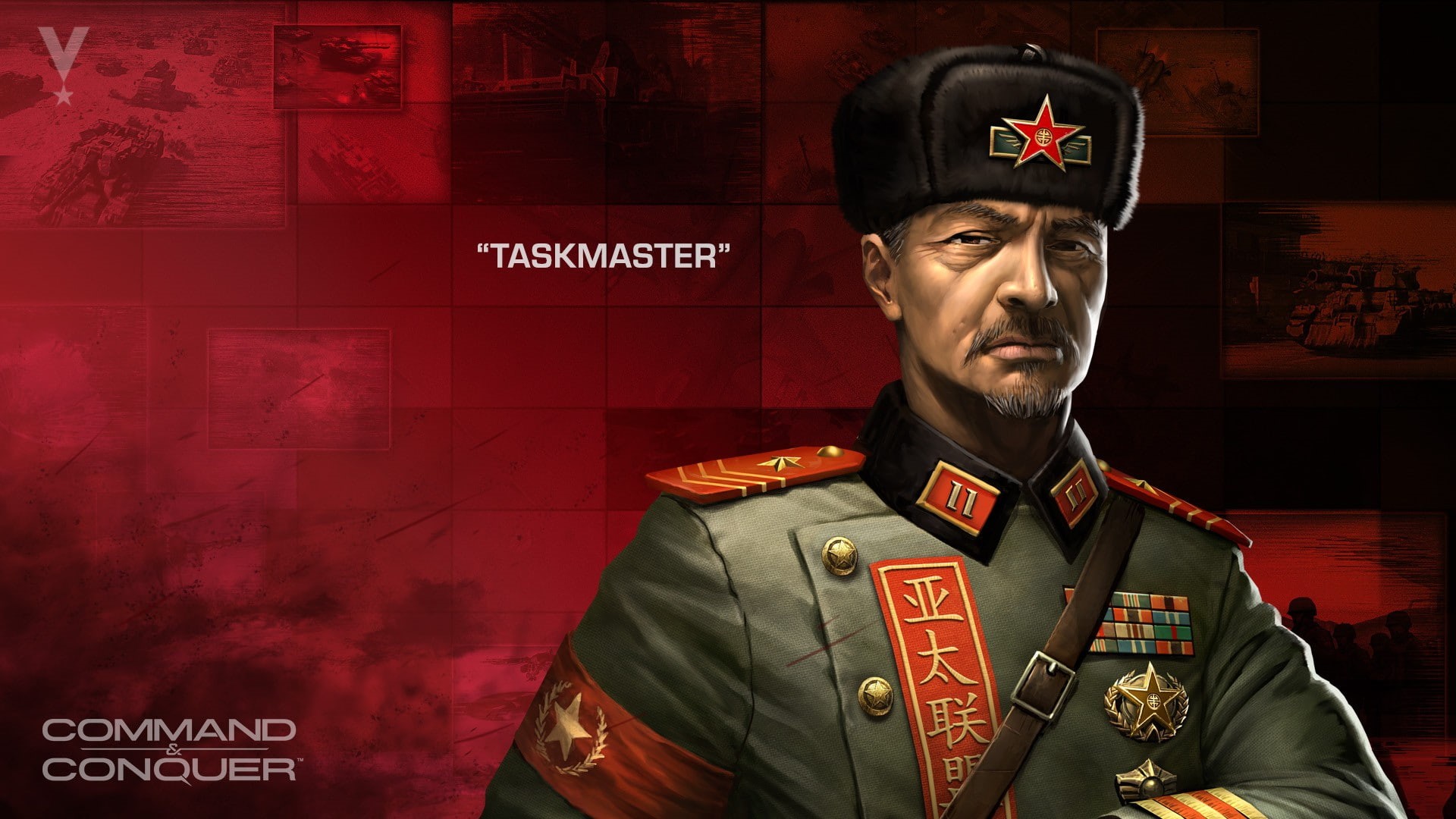 portrait, safety, one person, 1080P, digital composite, wall - building feature, uniform, standing, communication, security, Command and Conquer, indoors, HD Wallpaper