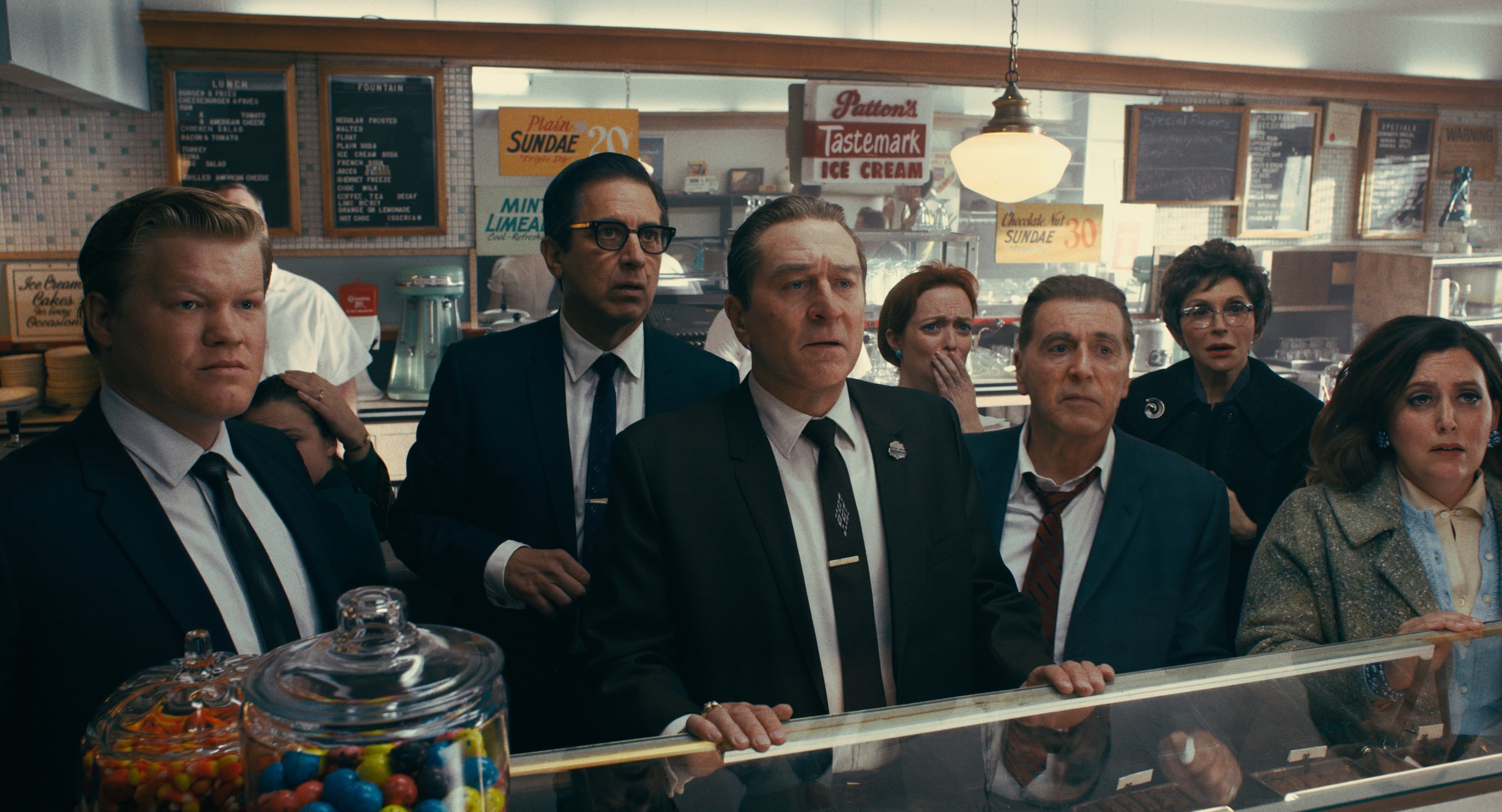 Al Pacino, 2K, Robert De Niro, Jesse Plemons, Ray Romano, Movie, The Irishman, HD Wallpaper