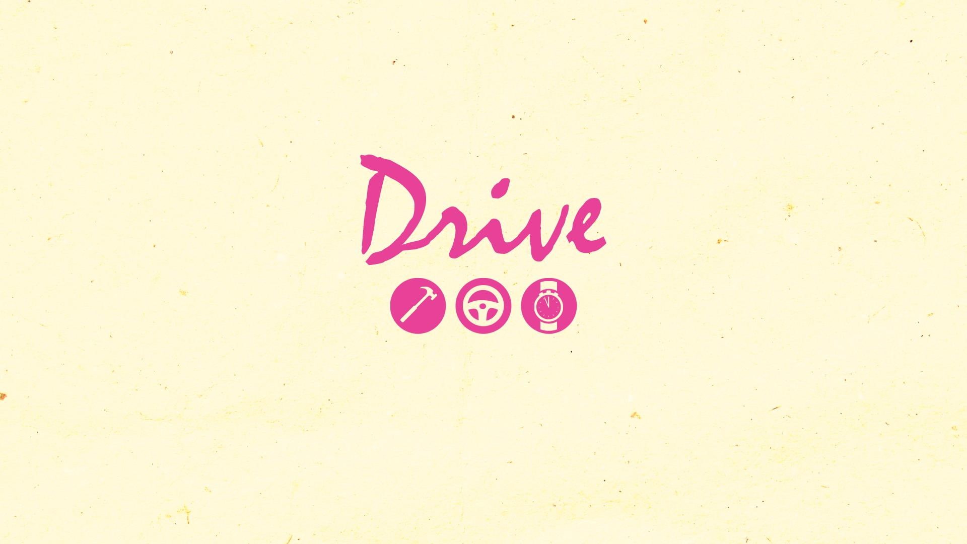 digital, digital art, art, movies, drive movie, background, 1080P, movie, simple, drive, simple background, HD Wallpaper