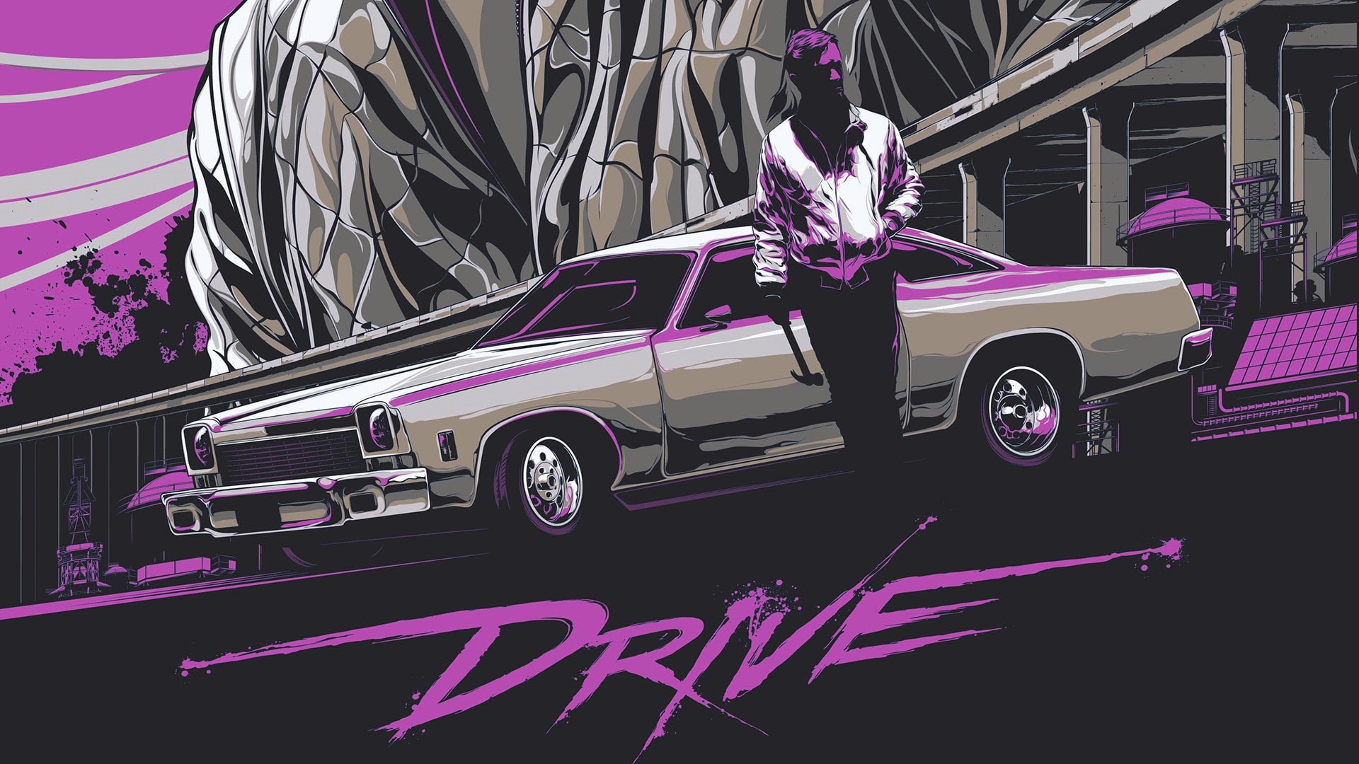 Drive (movie), Ryan Gosling, 1080P, HD Wallpaper