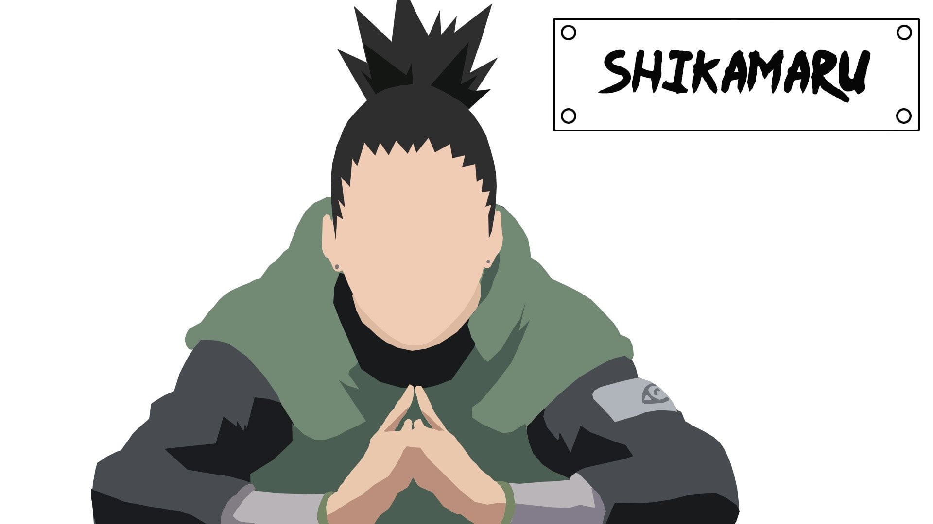 indoors, businessman, creativity, front view, casual clothing, 1080P, men, young adult, Minimalist, adult, males, Anime, Naruto, young men, one person, HD Wallpaper