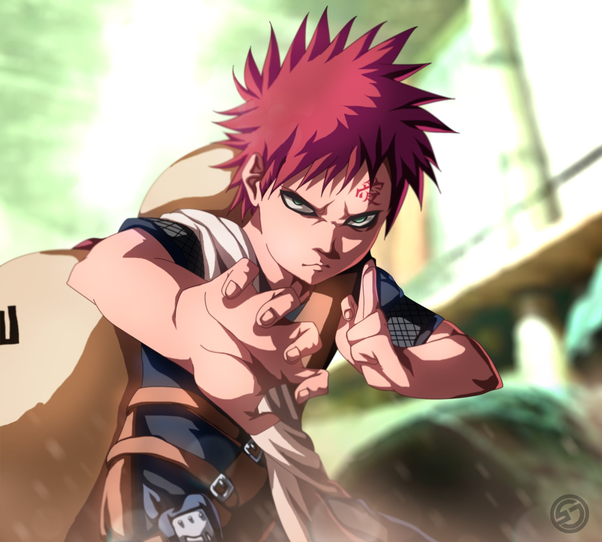 Gaara (Naruto), 1080P, Naruto, Anime, HD Wallpaper