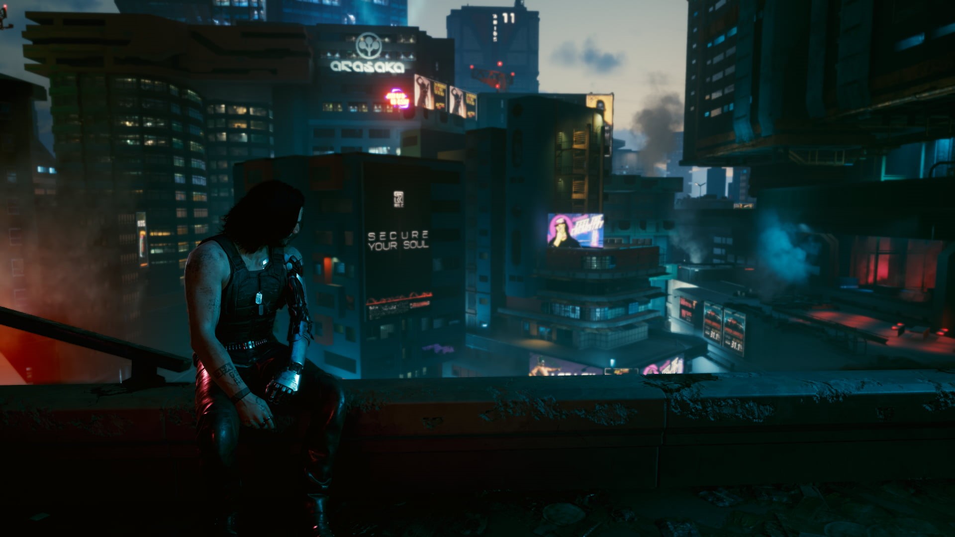 Keanu Reeves, Johnny Silverhand, Cyberpunk 2077, 1080P, HD Wallpaper