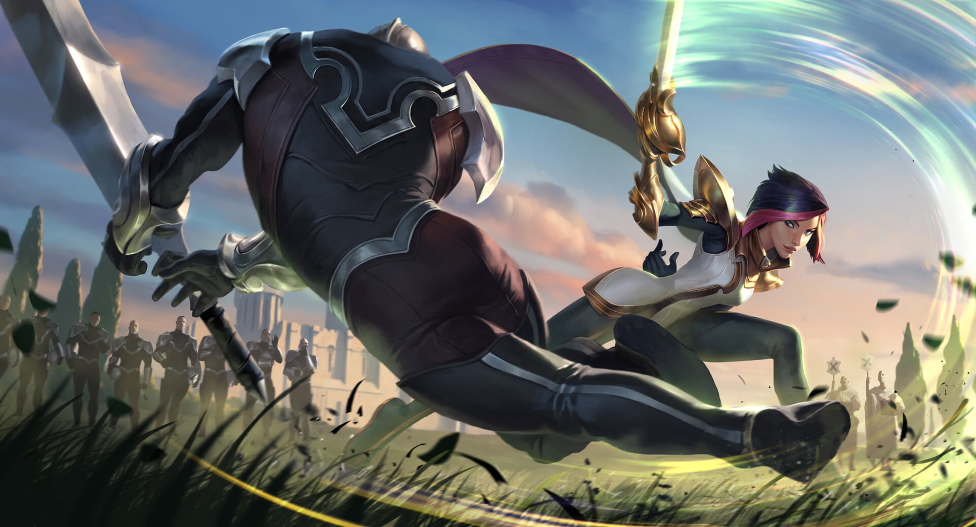1080P, Video Game, Warrior, Fiora (League Of Legends), Legends of Runeterra, HD Wallpaper