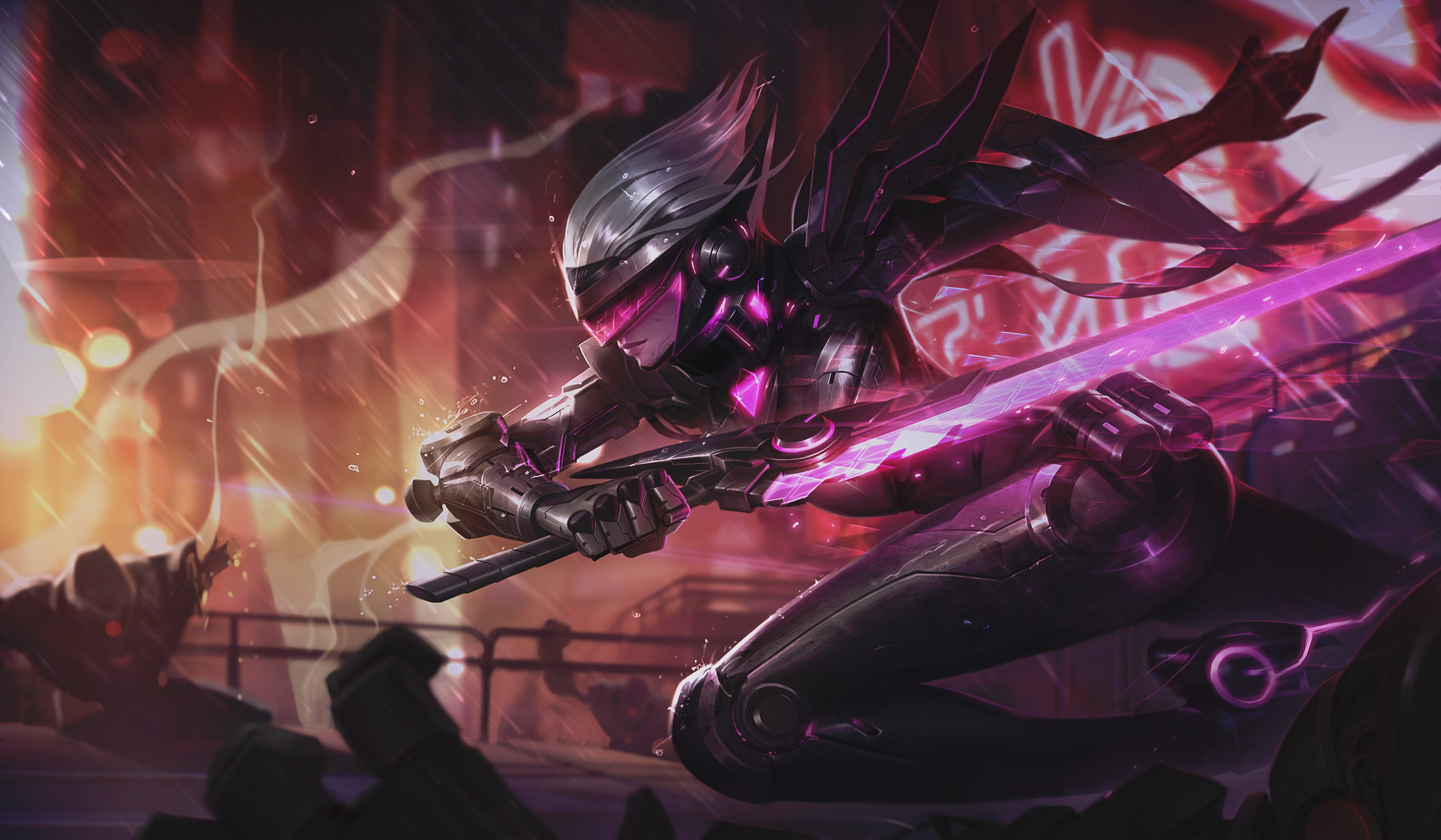 8K, 4K, 5K, Fiora, League of Legends, HD Wallpaper