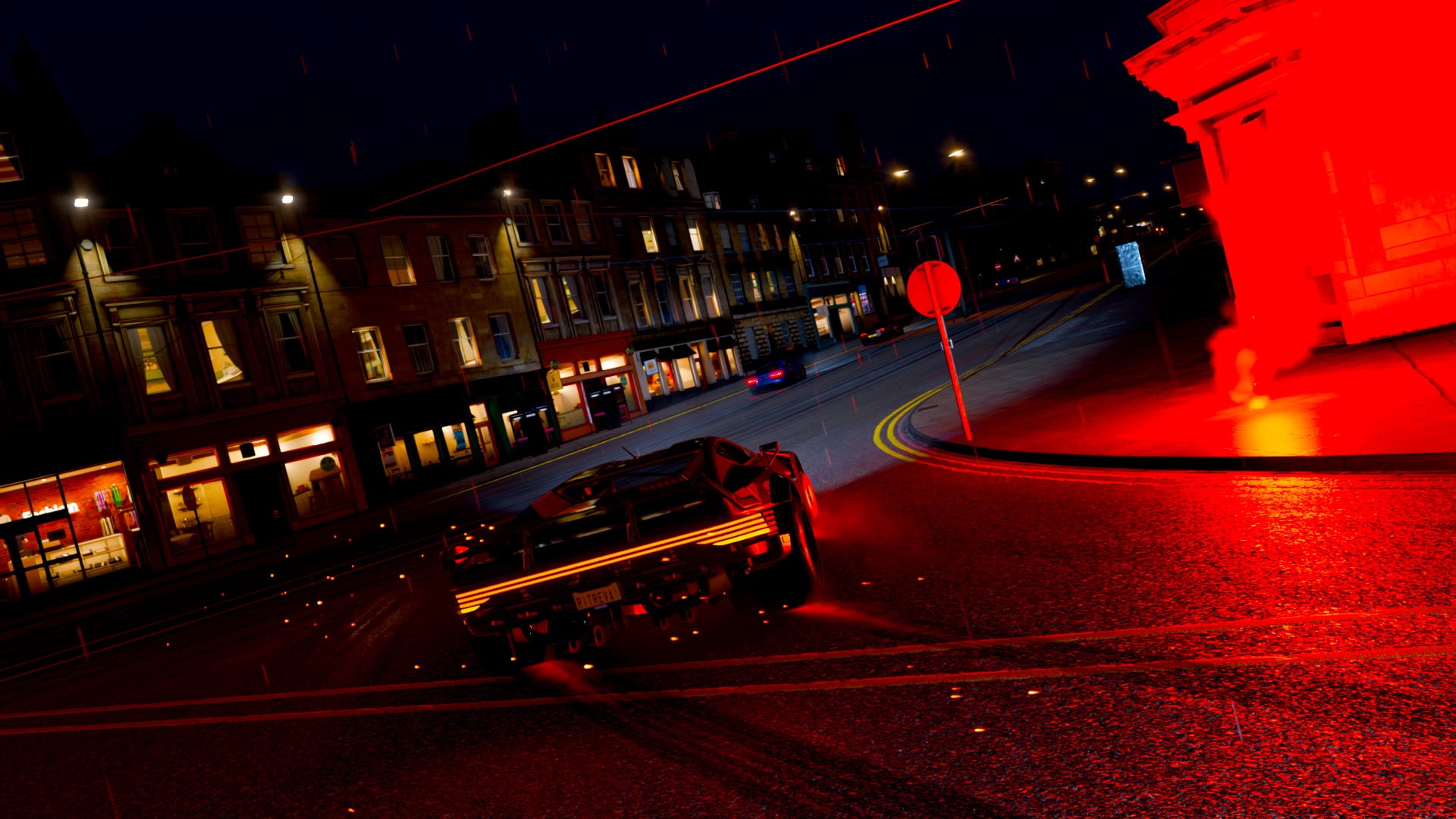 Cyberpunk 2077, 1080P, Forza Horizon 4, Quadra Turbo-R V-Tech, HD Wallpaper