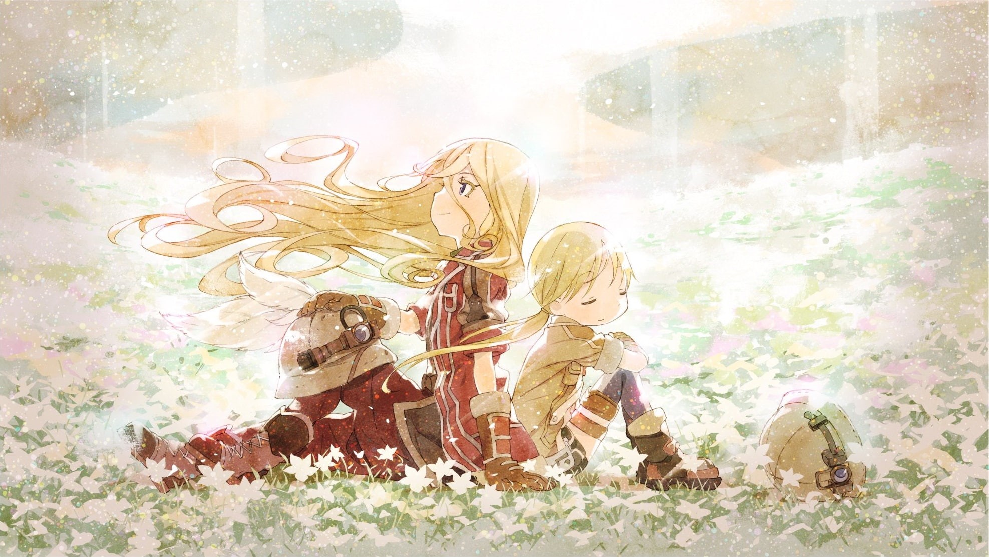 flowers, Riko (Made in Abyss), Made in Abyss, 1080P, Lyza (Made in Abyss), HD Wallpaper