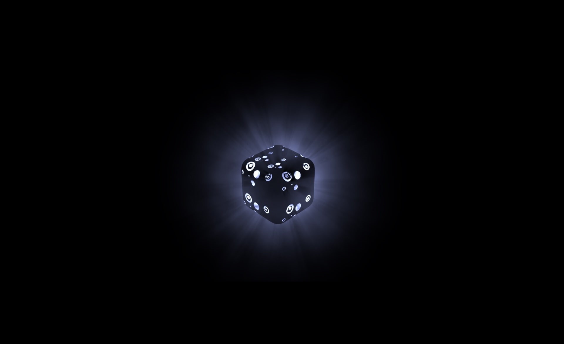 Black, no people, Aero, 1080P, light - natural phenomenon, studio shot, glowing, gambling, Dark, nightlife, Dice, shape, 4d, black color, black background, HD Wallpaper
