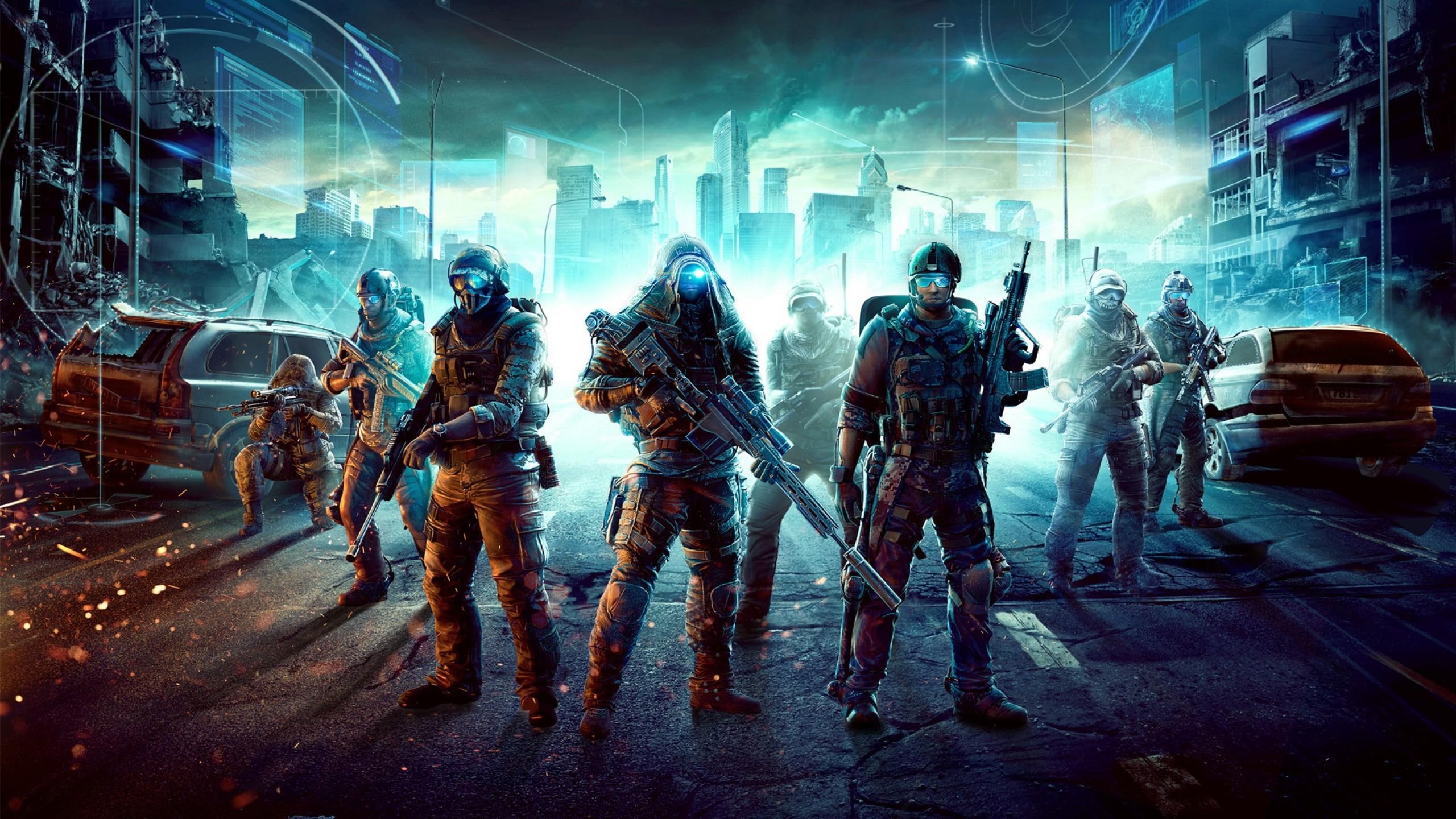 recon, ghost recon, soldiers, 2K, ghost, HD Wallpaper