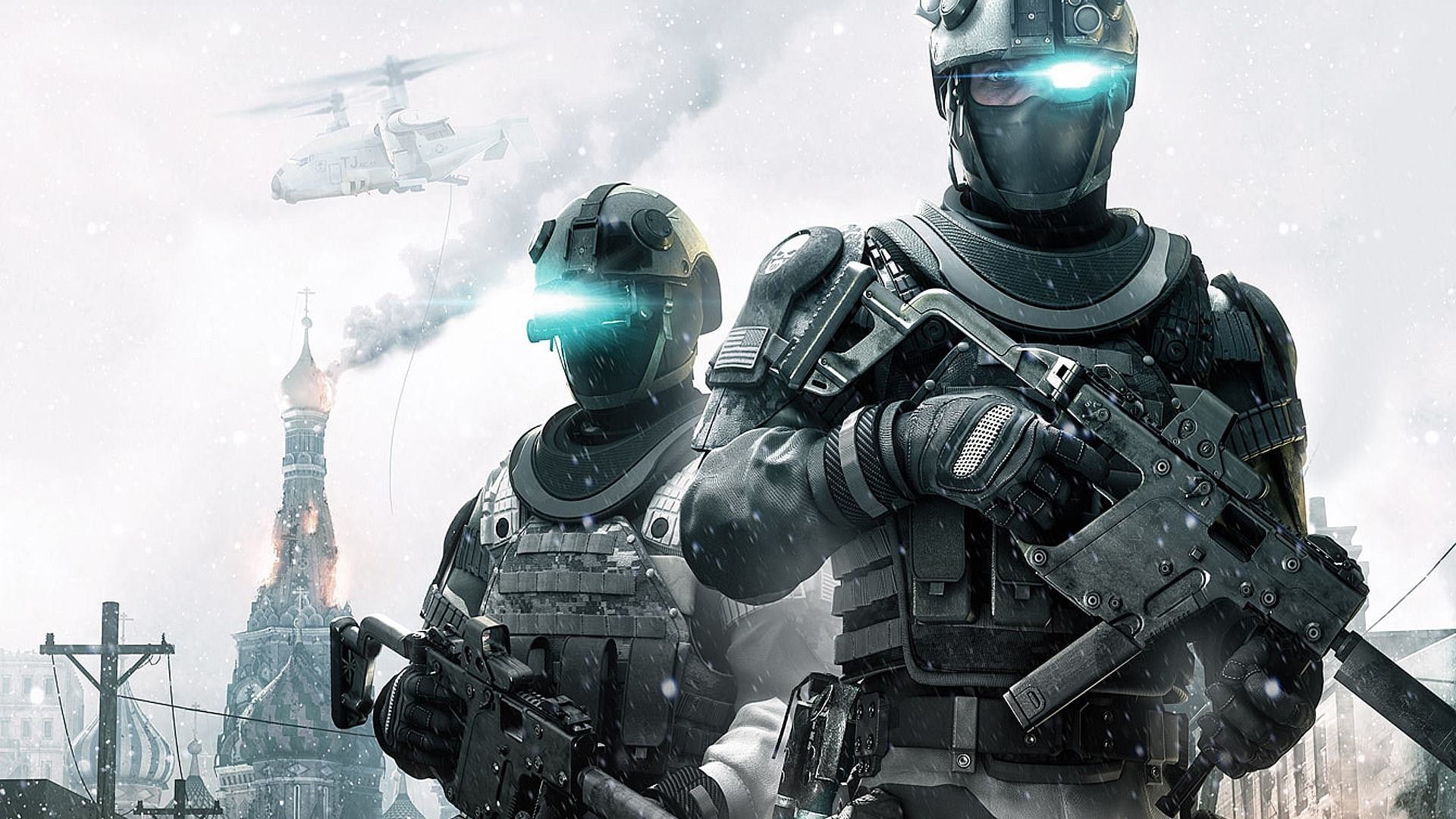video games, hd, ghost, recon, 1080P, graw, soldiers, HD Wallpaper