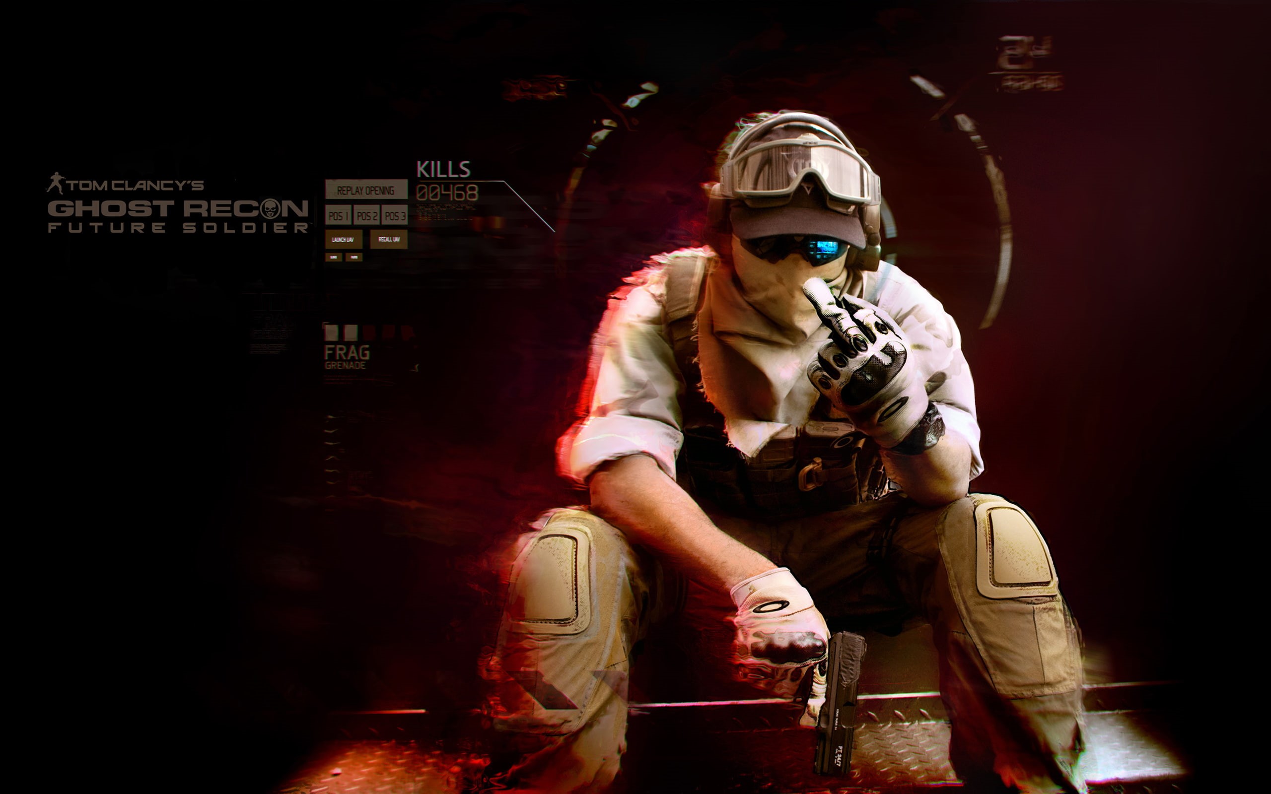 soldier, 2K, ghost, future, recon, HD Wallpaper