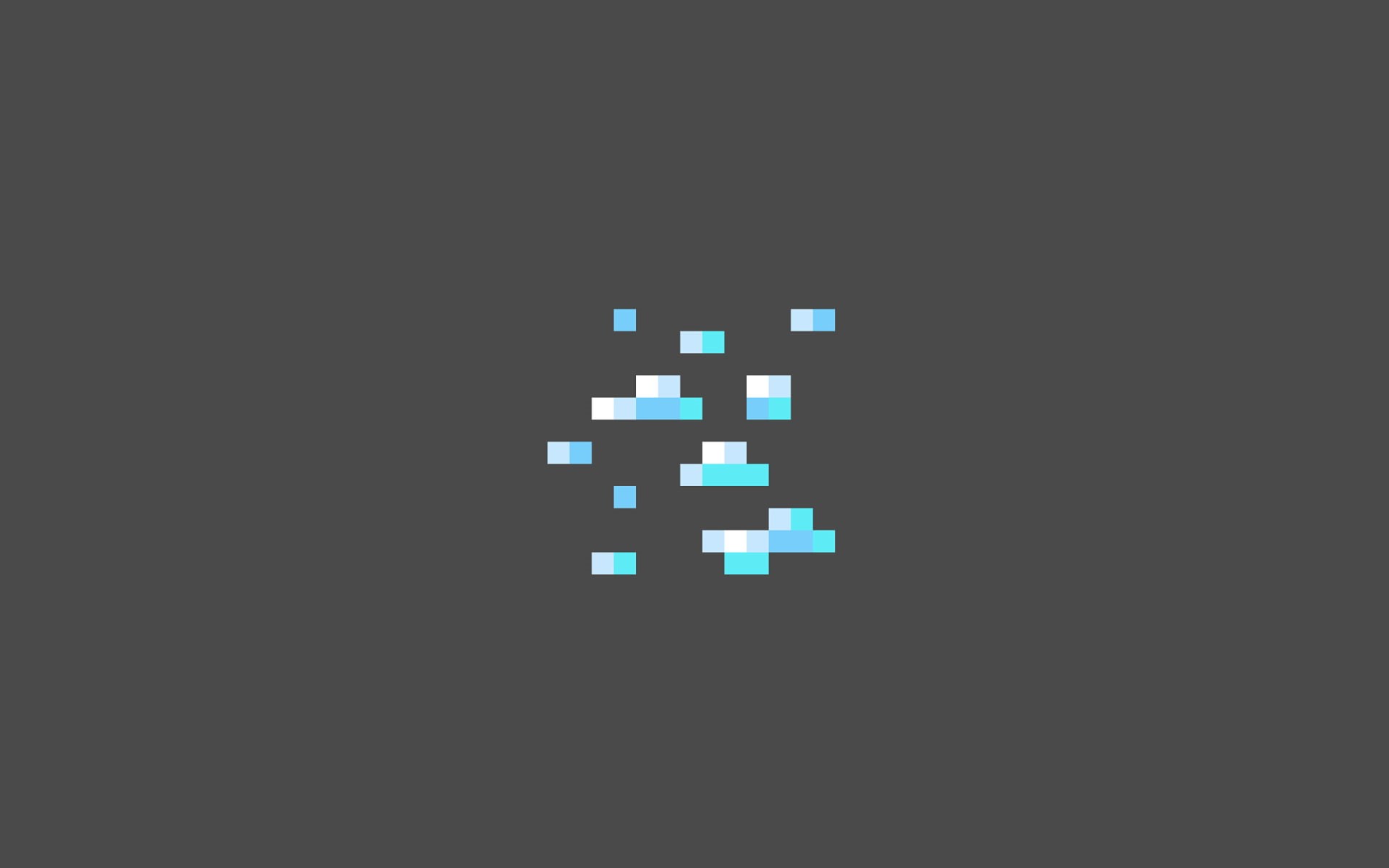 pixelated, computer, 1080P, communication, computer network, dark, indoors, no people, Minecraft, close-up, choice, technology, copy space, black background, HD Wallpaper