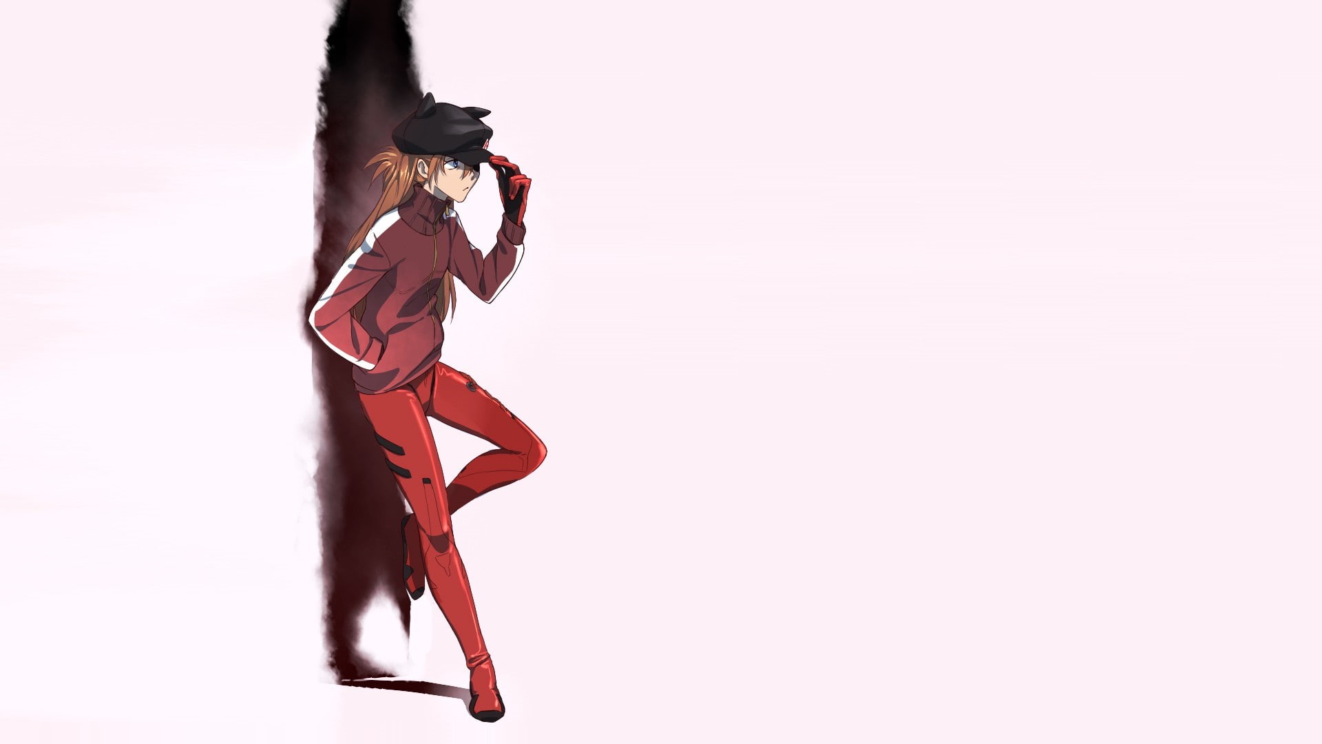 genesis, 1080P, neon, evangelion, langley, asuka, rebuild, soryu, HD Wallpaper