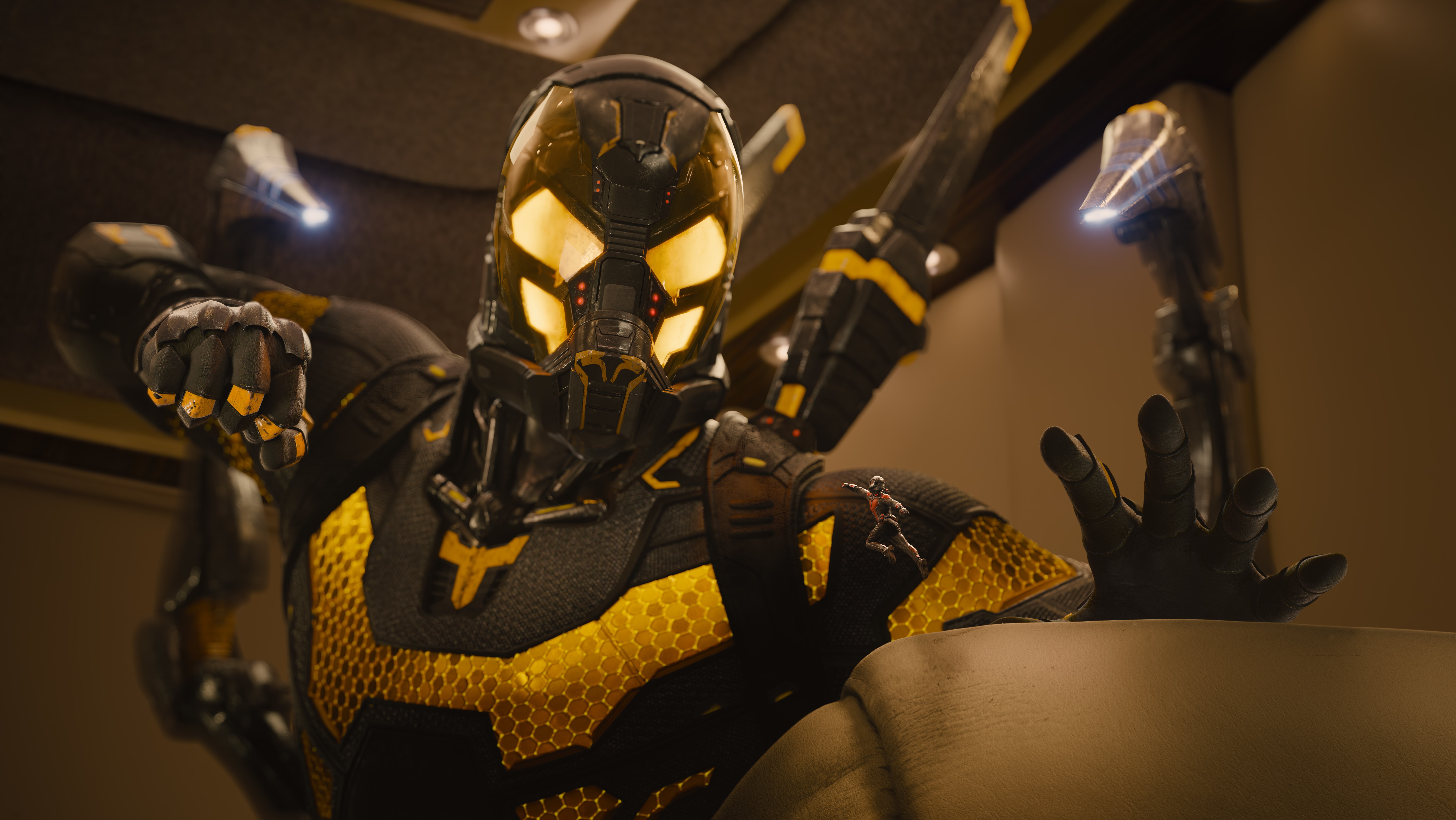 jacket, Yellow, AntMan, Good, 8K, Ant-Man, Boys, Armors, Weapons, and, Movie, Fight, Scott, Warriors, Fighters, Corey Stoll, Super, Darren, Paul Rudd, HD Wallpaper