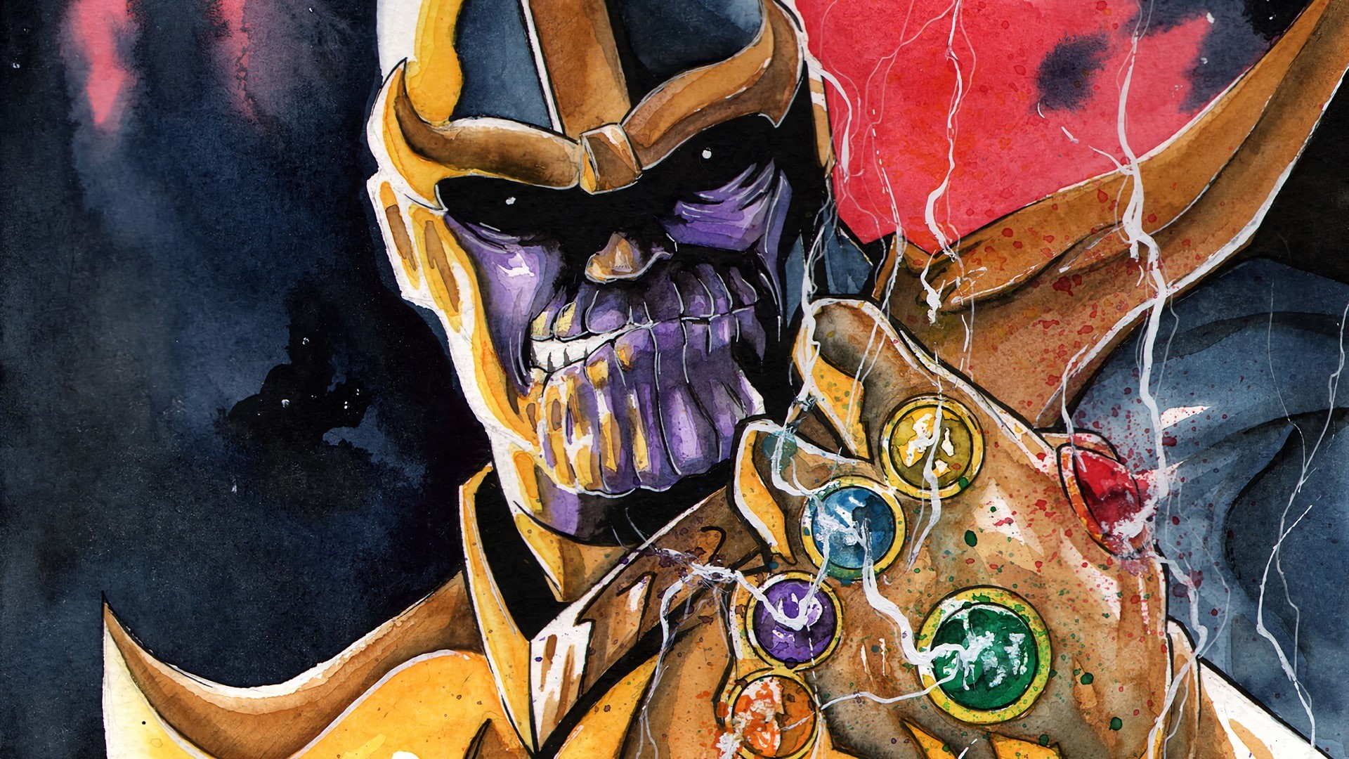 Infinity Gauntlet, Comics, Marvel Comics, Avengers, 1080P, Thanos, HD Wallpaper