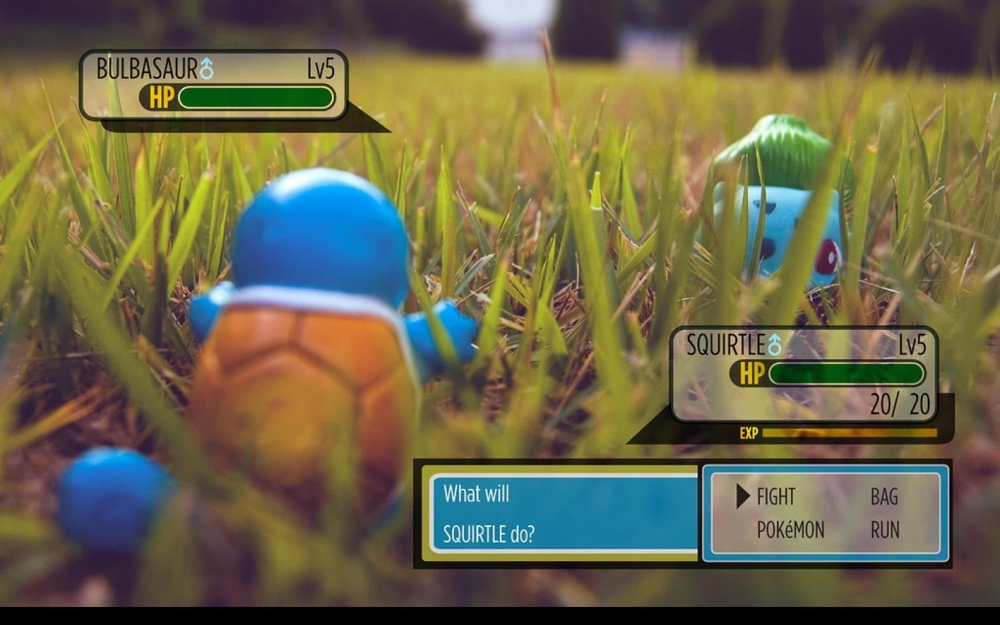 video games, green color, no people, nature, land, game, western script, food and drink, text, bulbasaur, day, selective focus, Pokémon, outdoors, field, HD Wallpaper