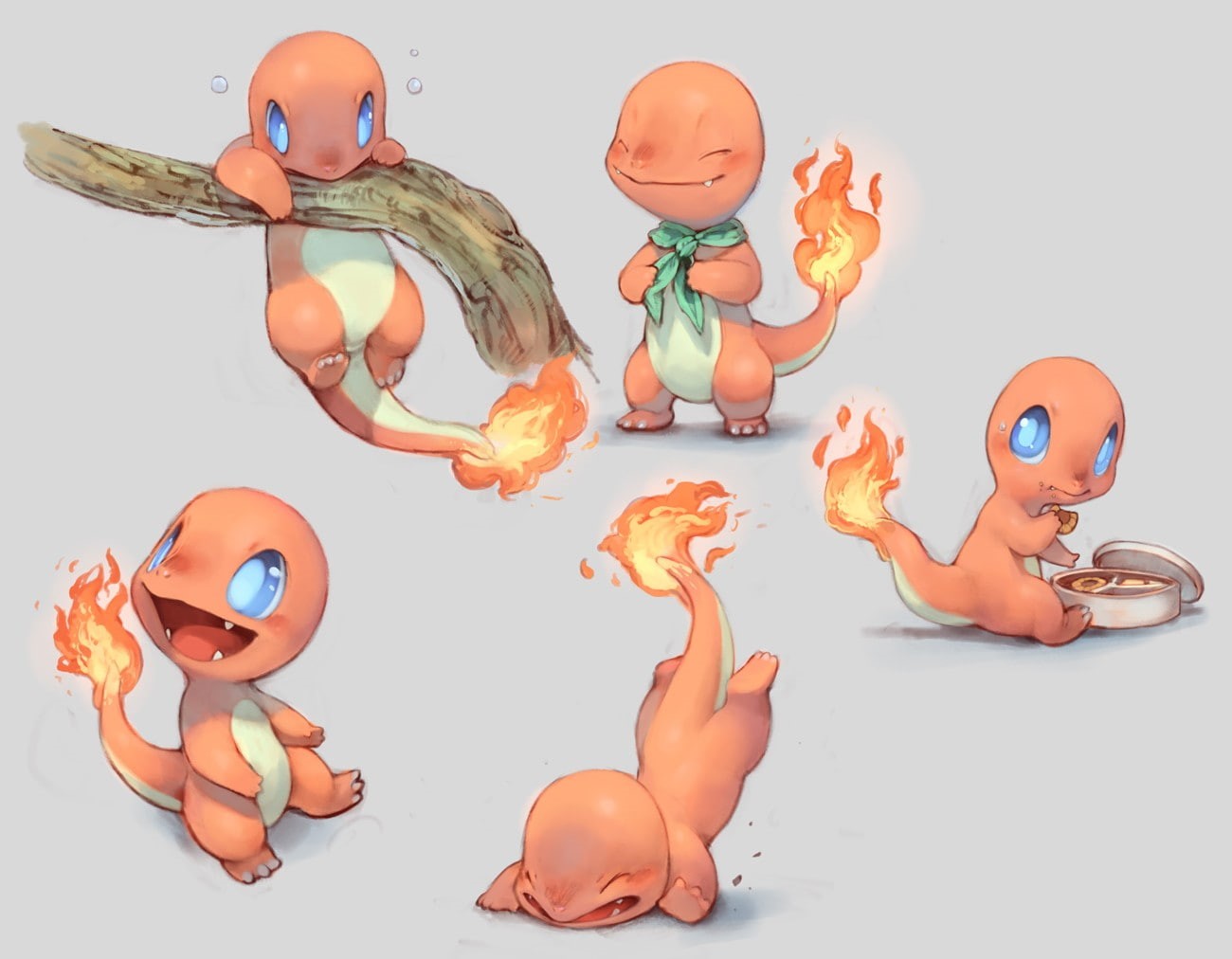 Charmander, 720P, Pokémon, HD Wallpaper