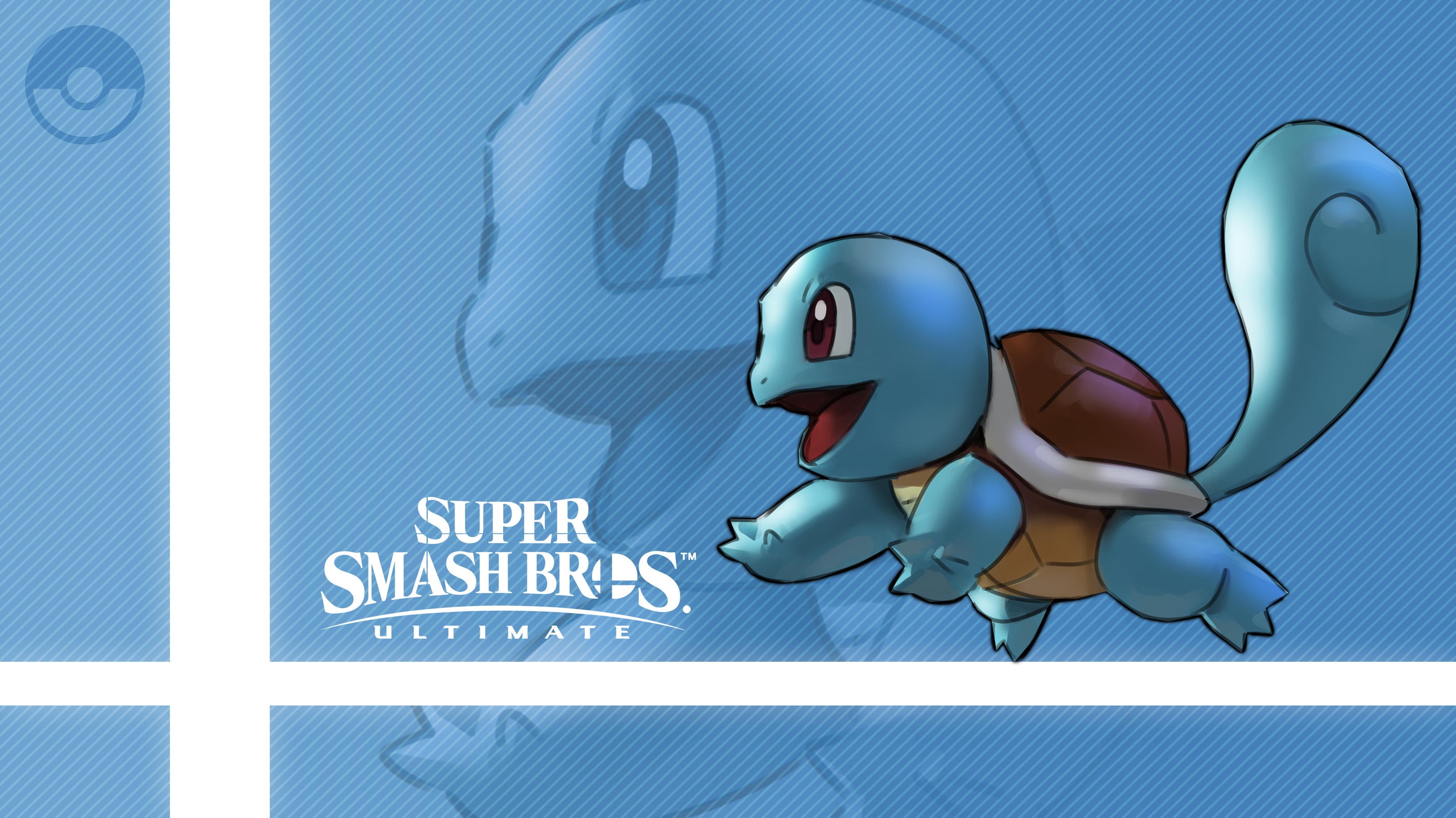 Video Game, Squirtle (Pokémon), 2K, Super Smash Bros. Ultimate, HD Wallpaper