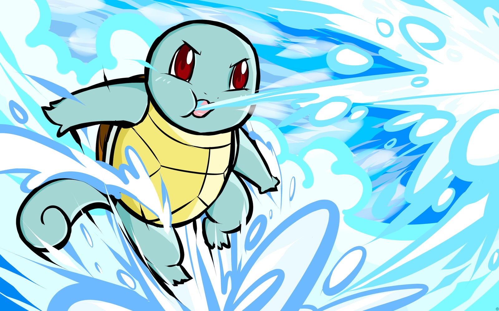 ishmam, Pokémon, 720P, Squirtle, HD Wallpaper