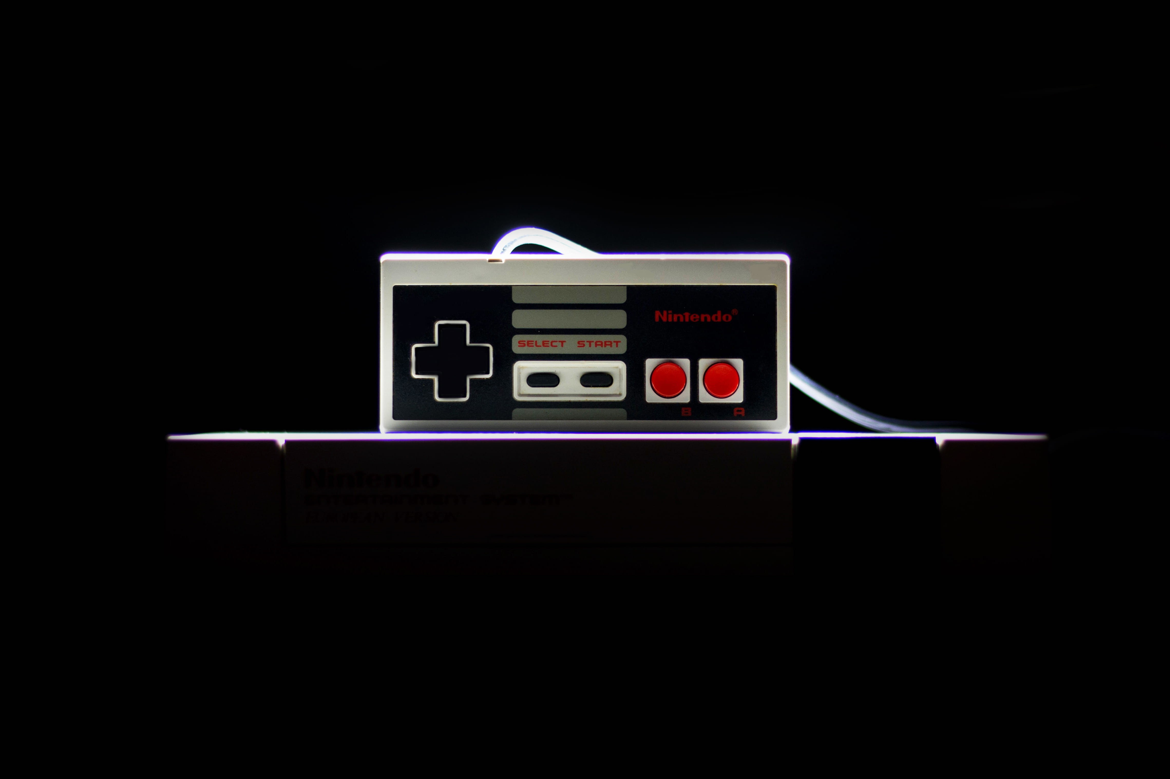 4K, cut out, copy space, communication, digital clock, clock, black color, red, game controller, no people, single object, arts culture and entertainment, HD Wallpaper