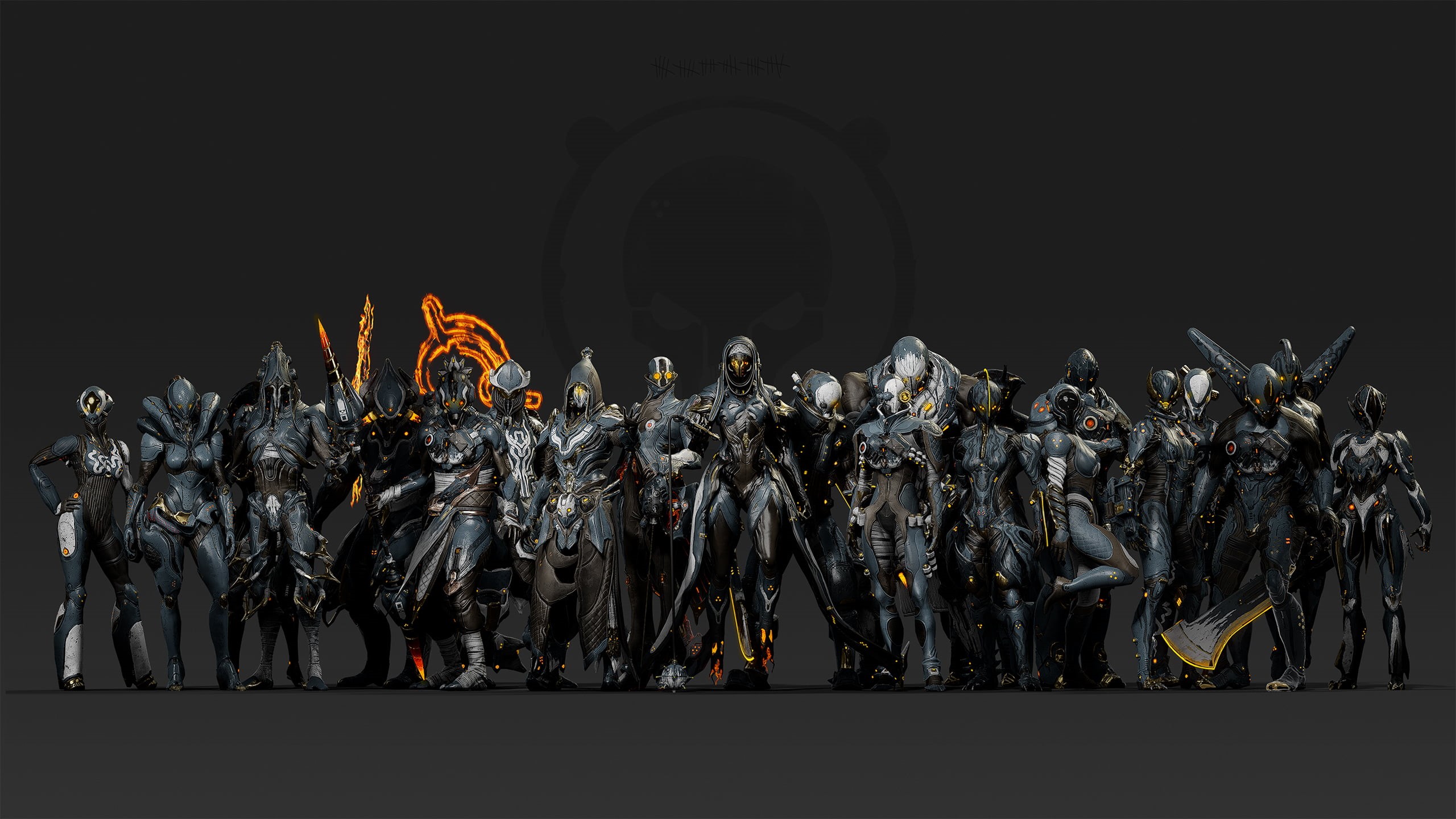 Faven, 2K, Warframe, Graxx Skins, HD Wallpaper