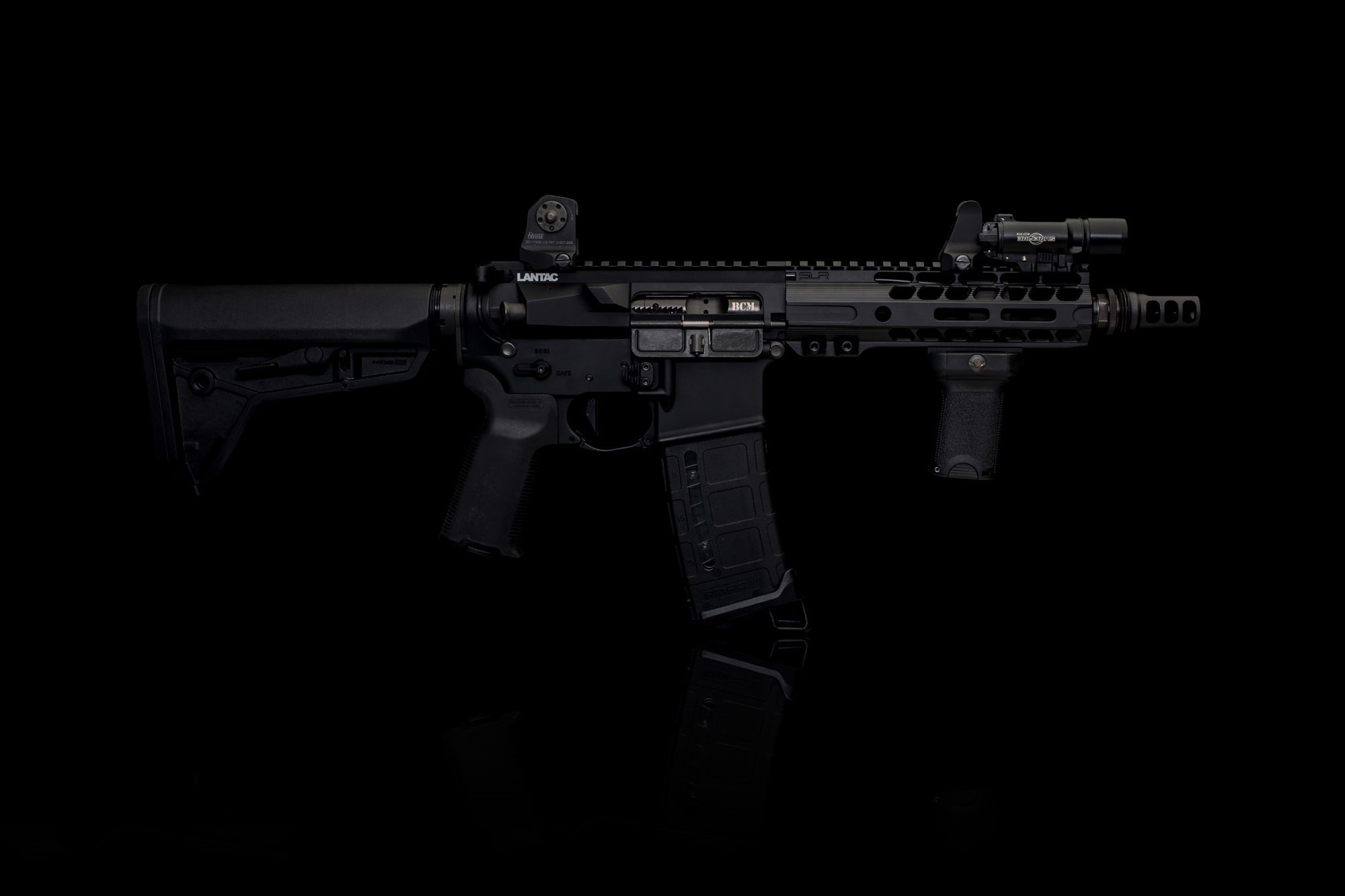 1080P, assault, rifle, weapons, AR-15, HD Wallpaper