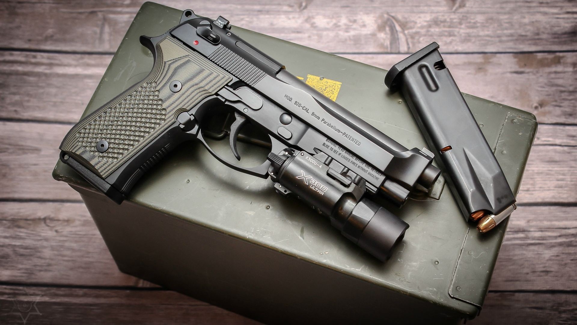 pistol, Beretta 92, gun, 1080P, Beretta, HD Wallpaper