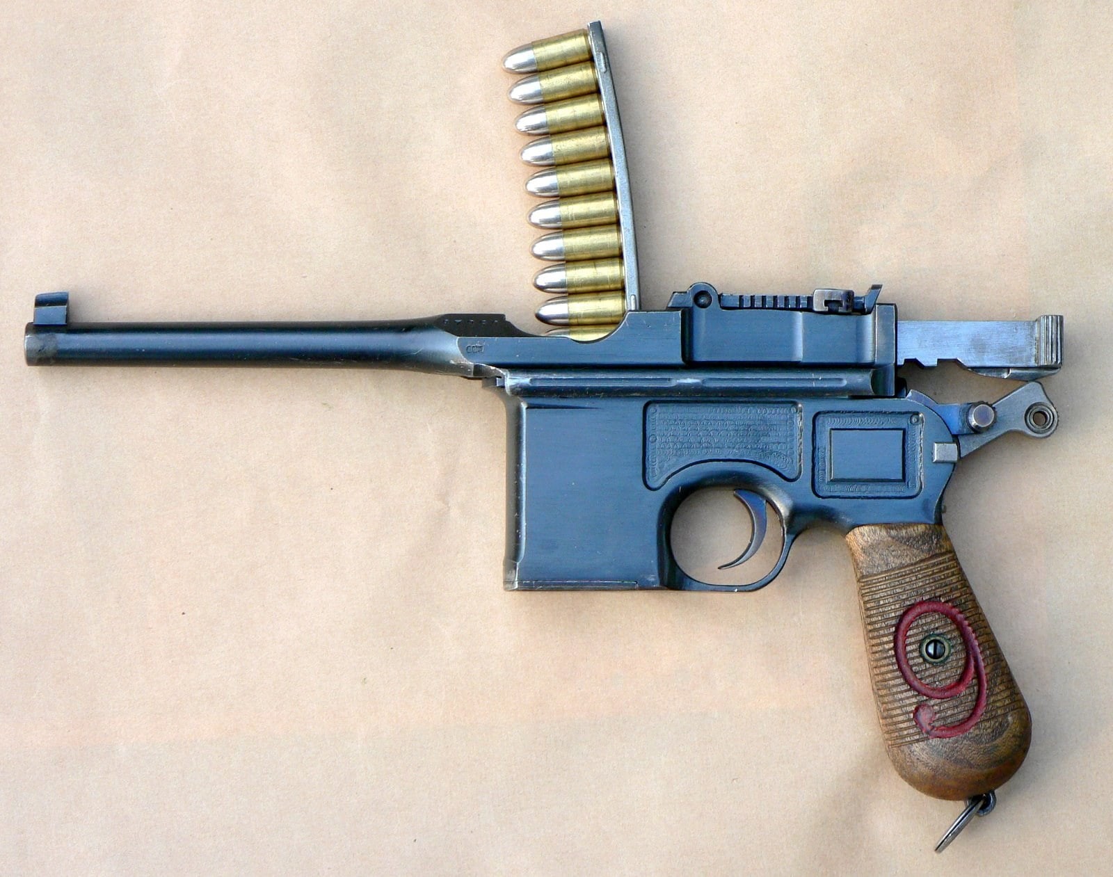 720P, mauser c96 pistol, HD Wallpaper