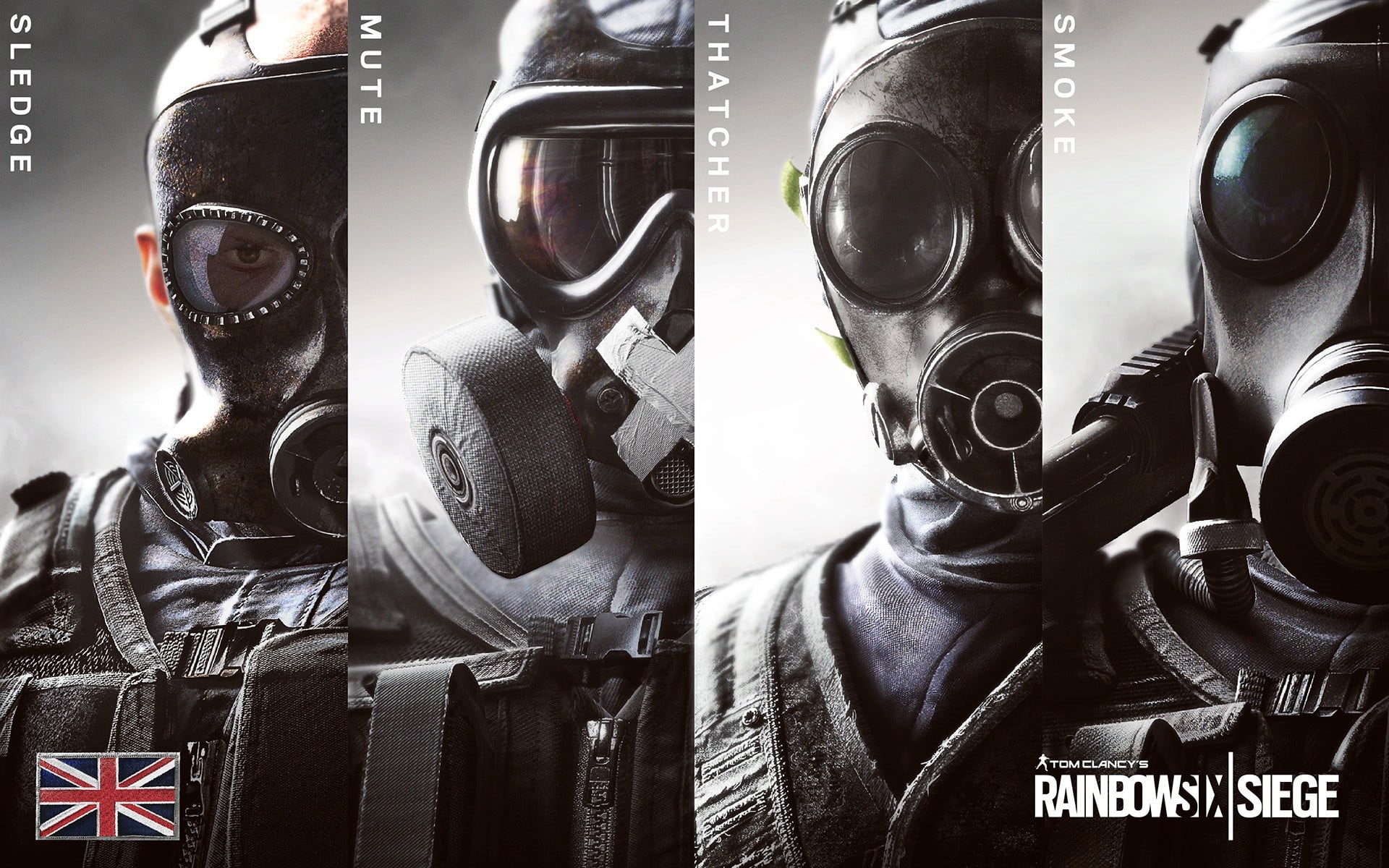 communication, safety, government, headshot, protective mask - workwear, obscured face, outdoors, portrait, untitled, Rainbow Six: Siege, mask, close-up, HD Wallpaper