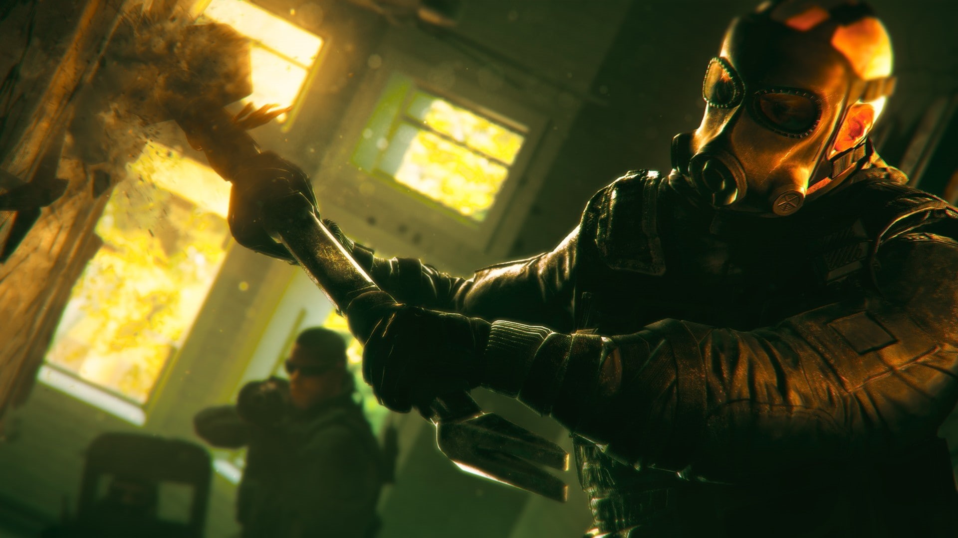 SWAT, 1080P, gas masks, Rainbow Six: Siege, video games, HD Wallpaper