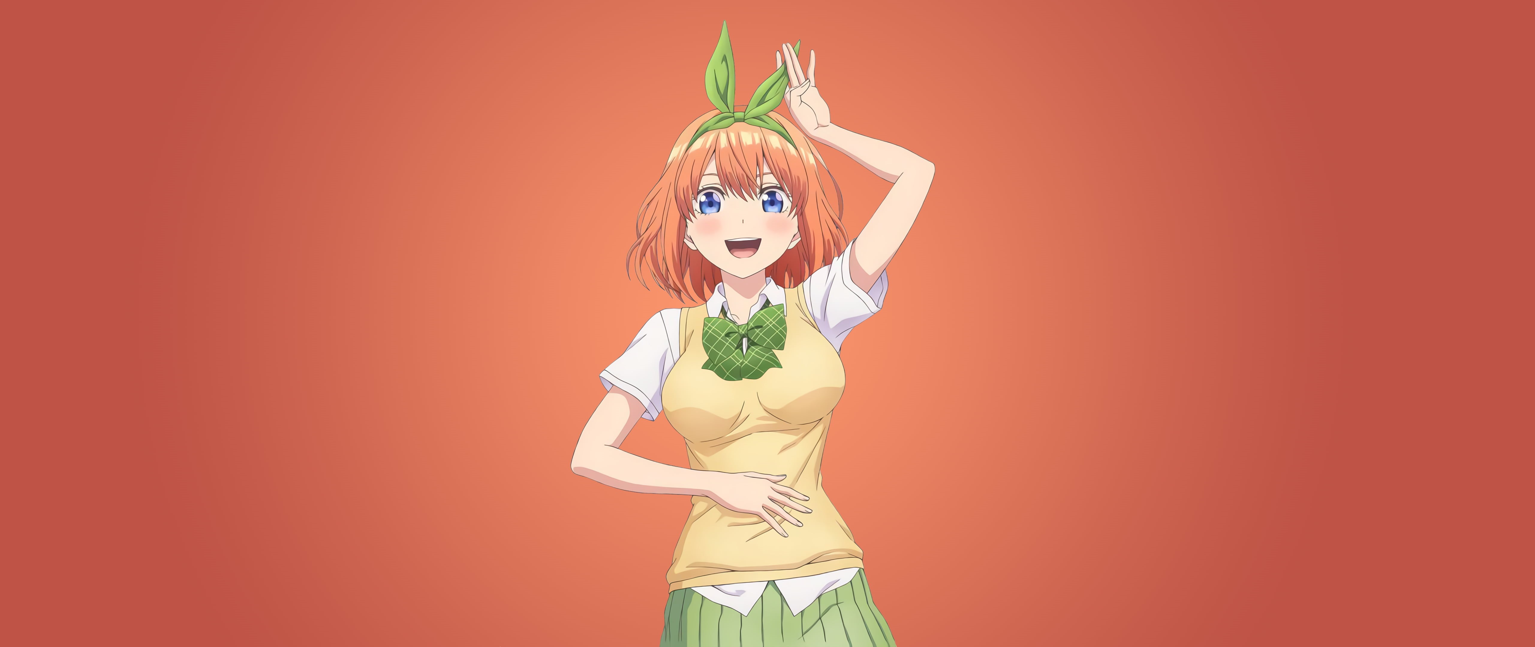 The Quintessential Quintuplets, Anime, 5K, 5-Toubun no Hanayome, Yotsuba Nakano, HD Wallpaper