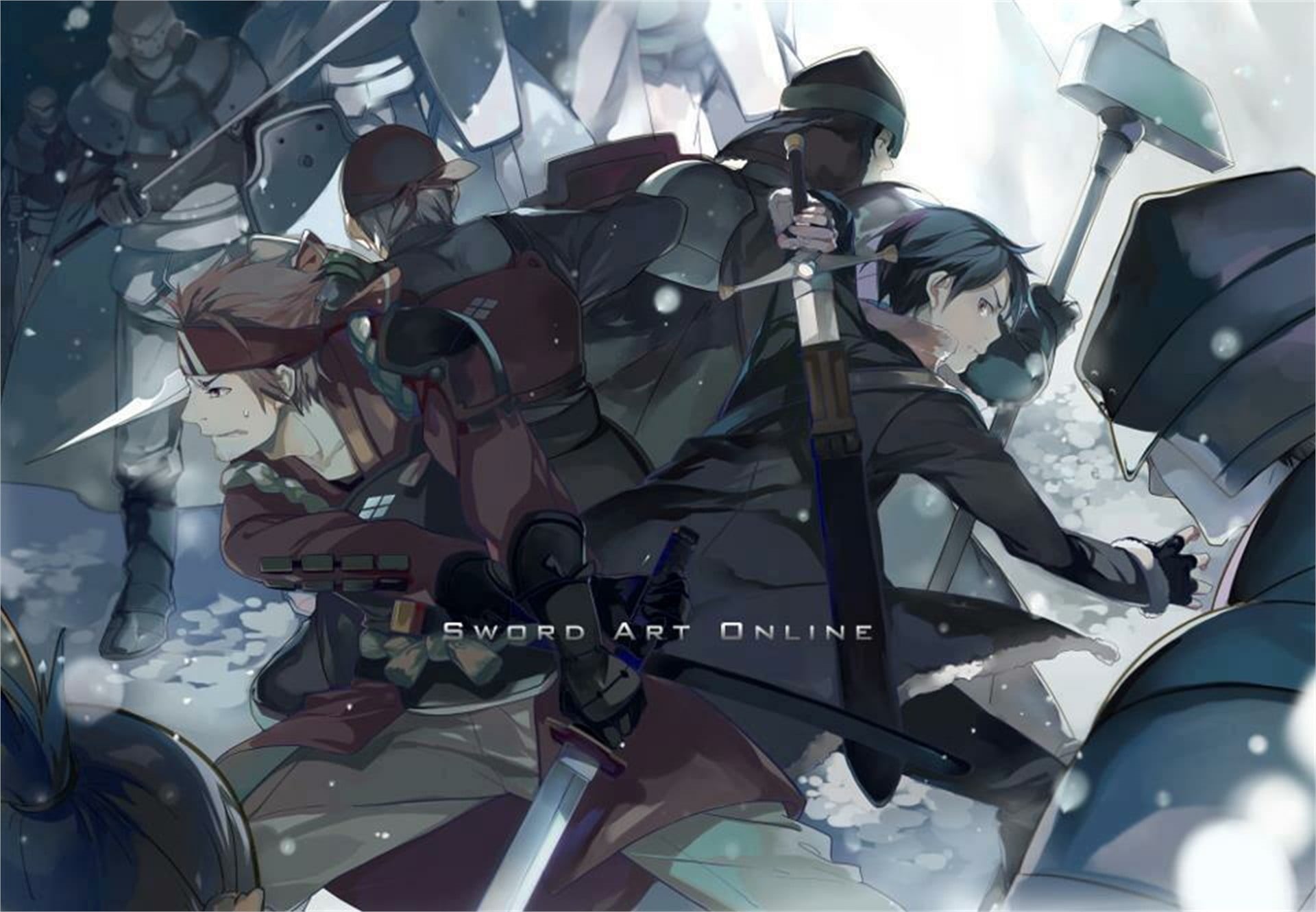 anime, protection, 1080P, mode of transportation, day, occupation, transportation, men, clothing, sword, people, black, technology, art and craft, real people, HD Wallpaper